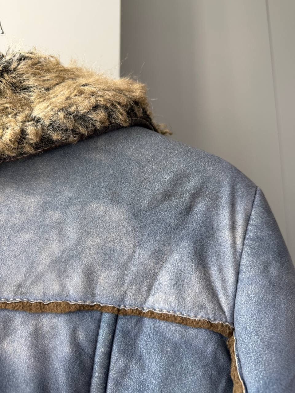 If Six Was Nine Miss Sixty Vintage Shearling Jacket Size S / US 4 / IT 40 - 13 Thumbnail