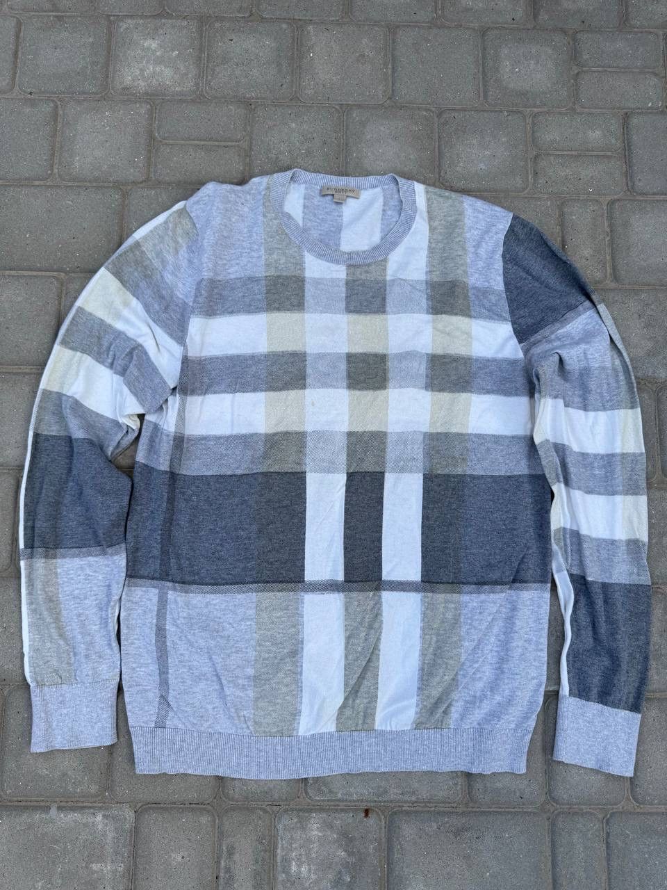 Burberry Burberry Brit Cotton Sweater Jumper Size L Size US L / EU 52-54 / 3 - 1 Thumbnail