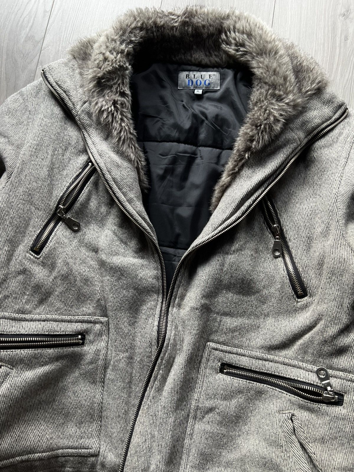 Other Y2k Japanese x woolrich style faux fur wool Jacket Size US XL / EU 56 / 4 - 3 Thumbnail
