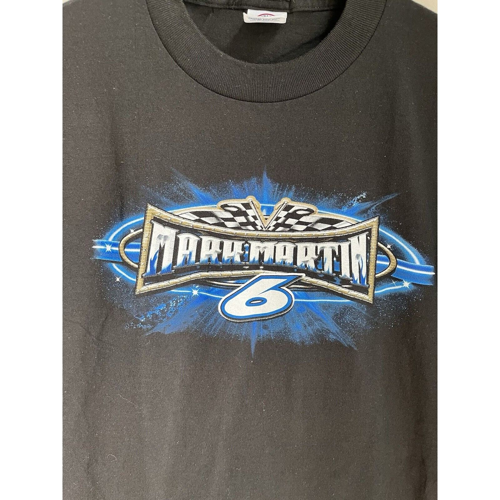 NASCAR VINTAGE NASCAR RACING MARK MARTIN #6 VIAGRA T SHIRT SIZE L Size US L / EU 52-54 / 3 - 2 Thumbnail
