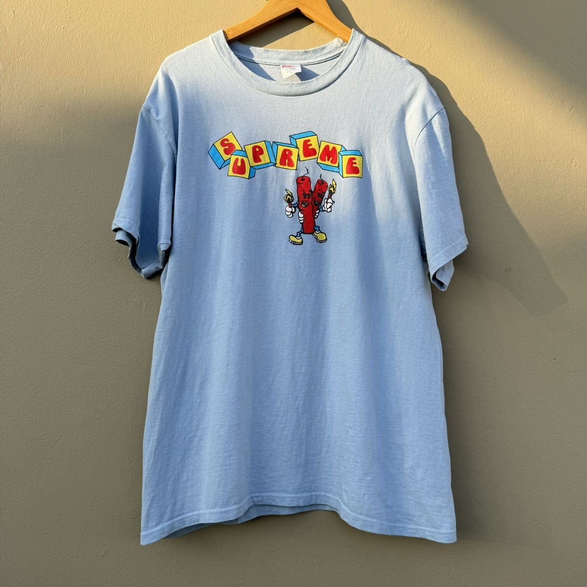 Supreme dynamite tee white on sale