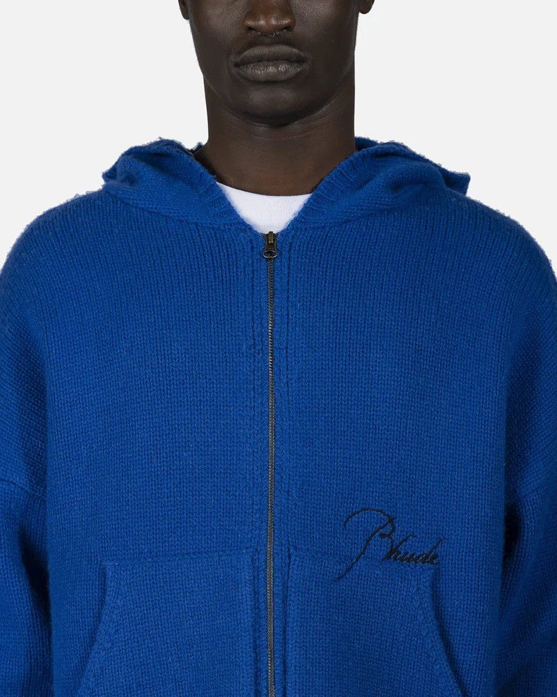 Rhude Wool Full Zip in Blue Size US M / EU 48-50 / 2 - 2 Thumbnail