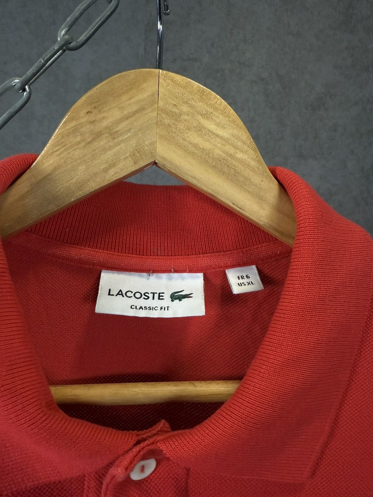 Lacoste Lacoste luxury designer logo polo tee Size US XL / EU 56 / 4 - 3 Thumbnail
