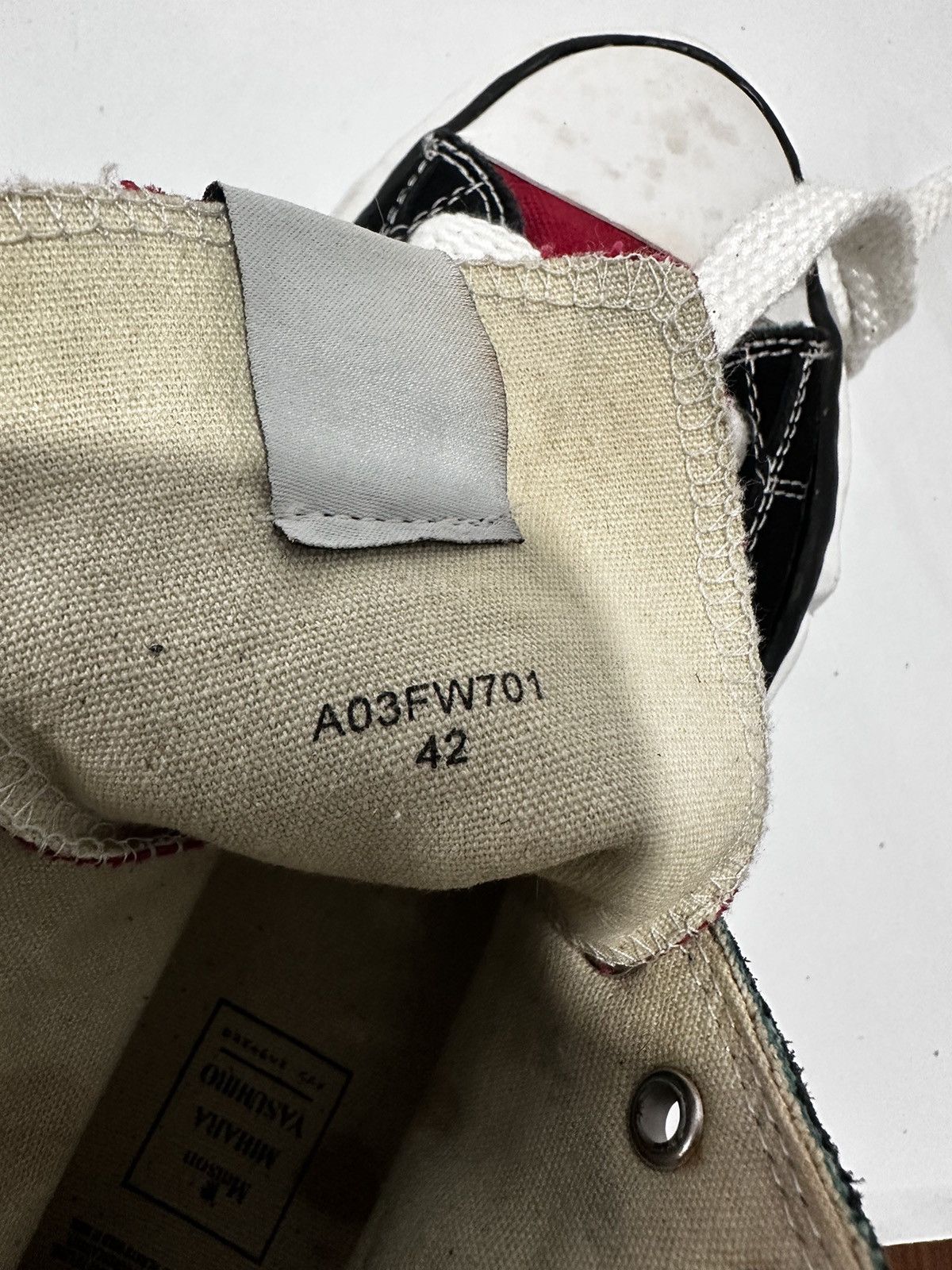 Maison MIHARA YASUHIRO Maison Mihara Yasuhiro Off The Mode High top Sneakers. Size US 9 / EU 42 - 14 Thumbnail