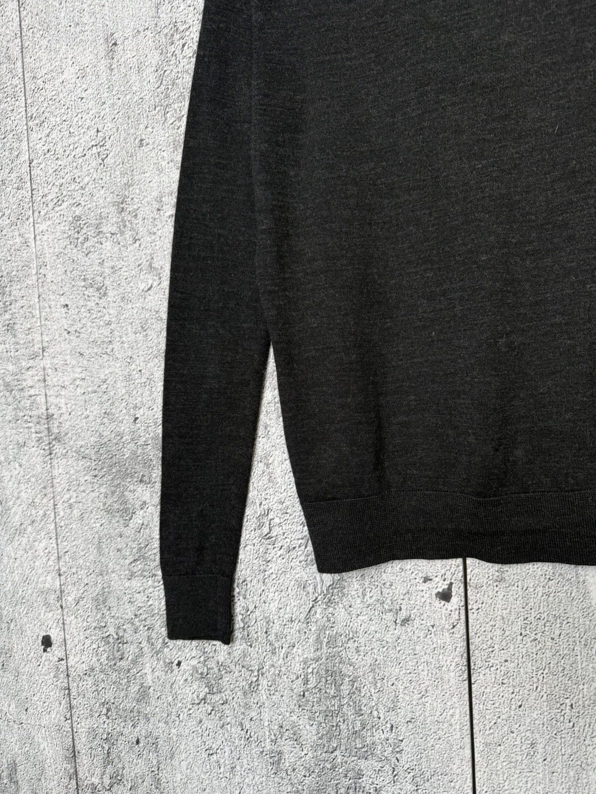 Allsaints AllSaints Rola Panel Black Merino Wool Cardigan Jumper sz S Size S / US 4 / IT 40 - 9 Thumbnail
