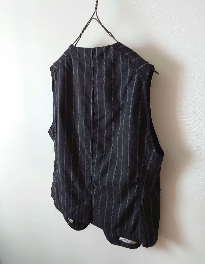 Geoffrey B. Small GEOFFREY B. SMALL／stripe gilet(wool) Size US M / EU 48-50 / 2 - 4 Thumbnail