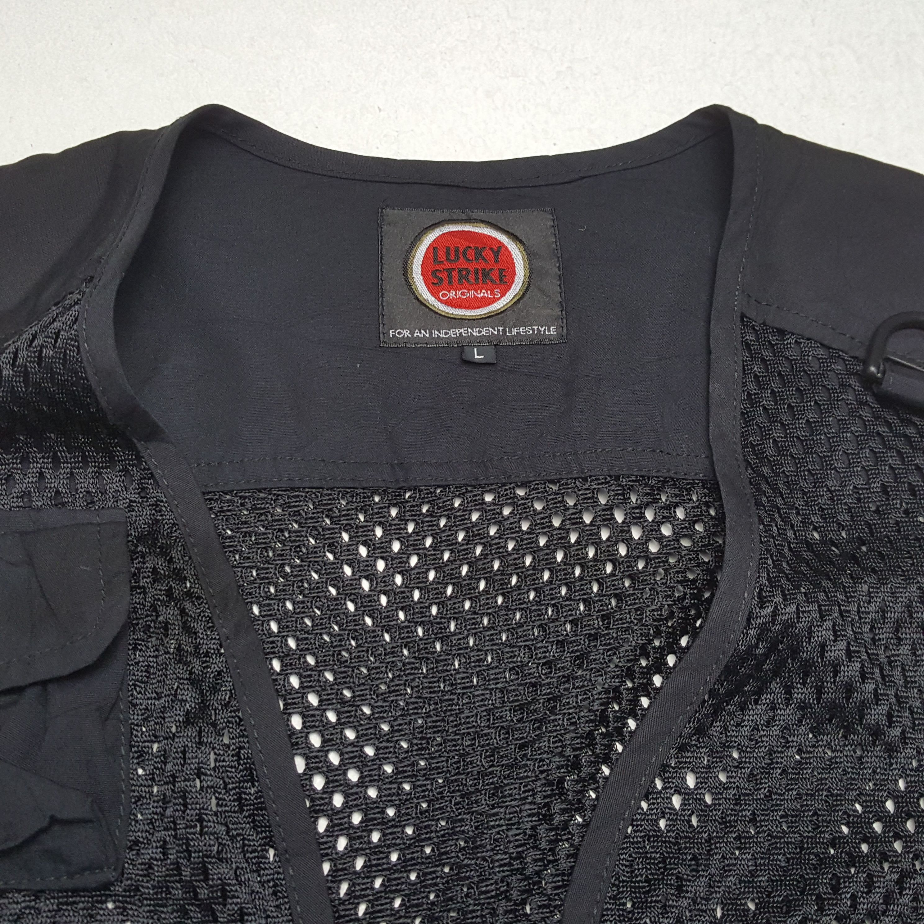 Camel × Vintage Vintage LUCKY STRIKE Cigarette Promo Racing Vest Size US M / EU 48-50 / 2 - 7 Thumbnail