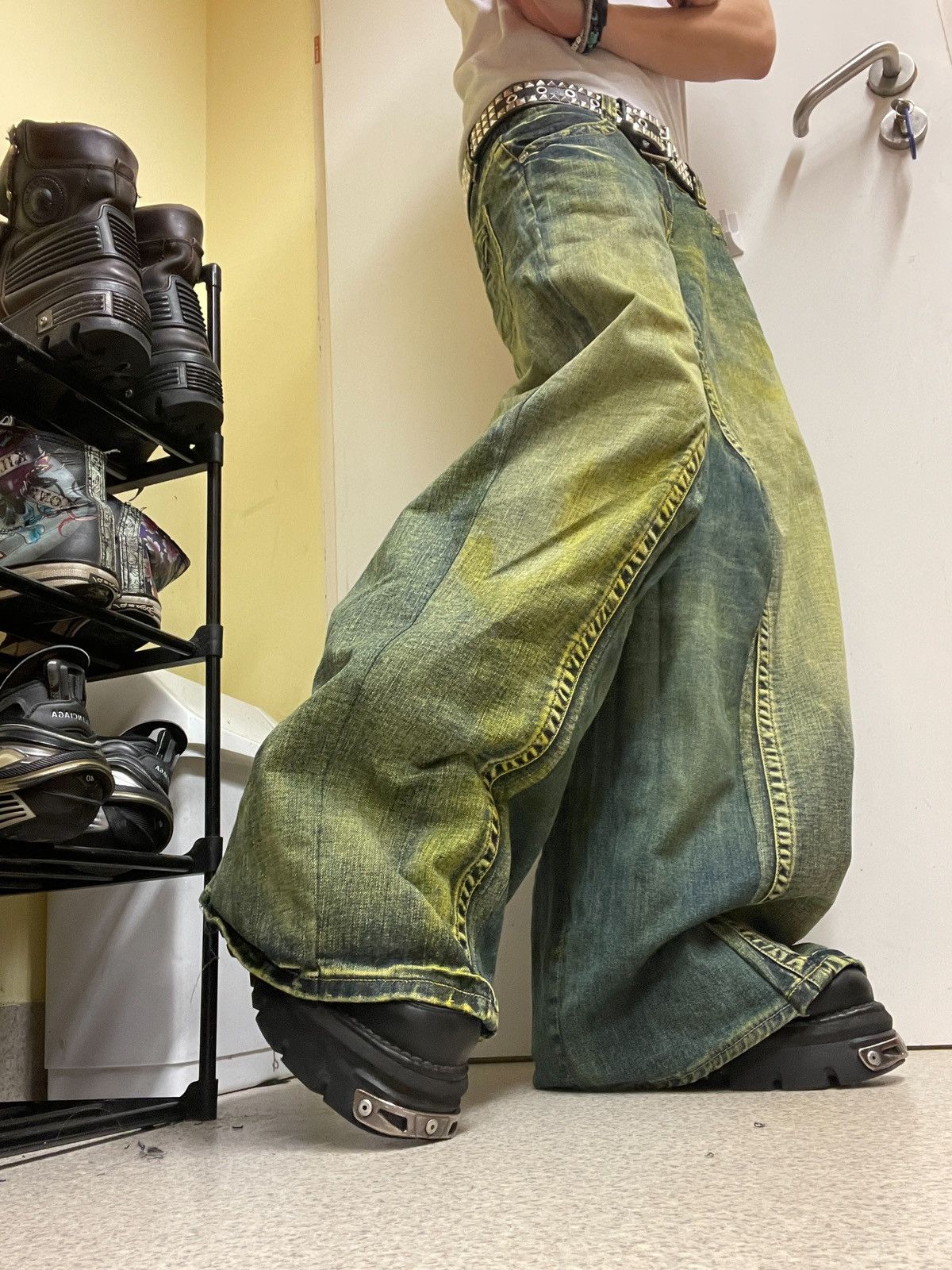 Handmade × If Six Was Nine × Japanese Brand rare toxic handmade Pants Size US 31 - 3 Thumbnail