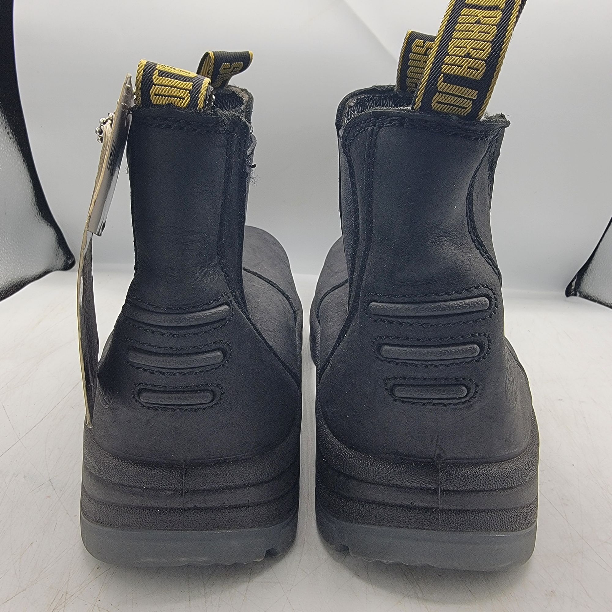 Other Handmen Mens 13 Black Work Boots Waterproof Outdoors Heavy D Size US 13 / EU 46 - 4 Thumbnail