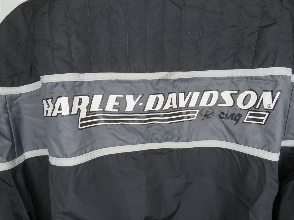 Harley Davidson Vintage Harley Davidson Embroidered Jacket Mens 2XL Size US XXL / EU 58 / 5 - 3 Thumbnail