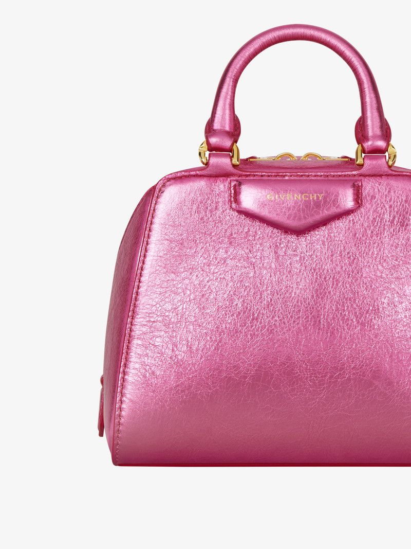 Givenchy o1n1vont0326 Size:OS/Nano Antigona Cube Bag in Pink Size ONE SIZE - 5 Thumbnail