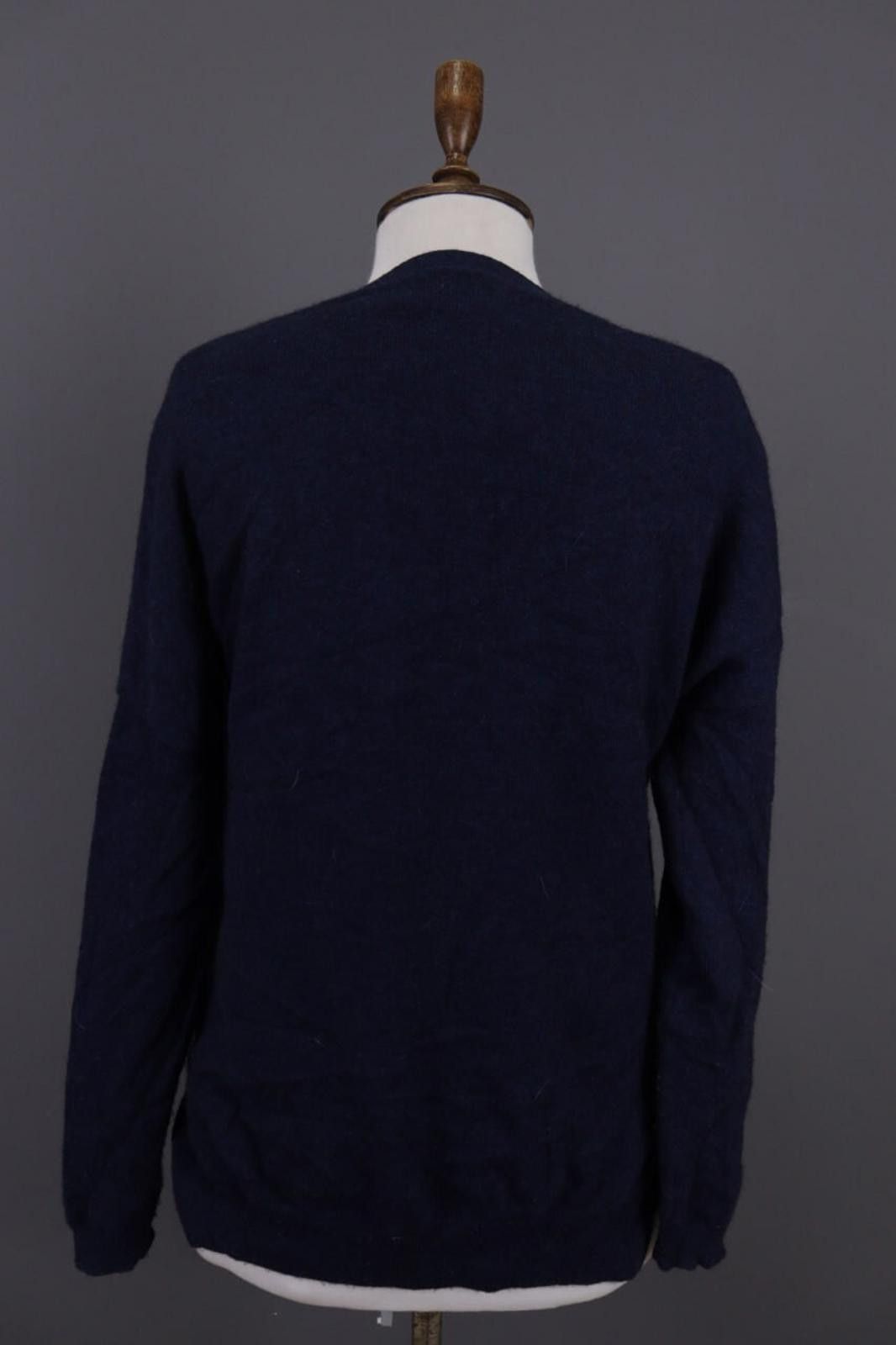 Designer Princess Goes Hollywood Blue Wool Sweater Size 40 / M Size M / US 6-8 / IT 42-44 - 10 Thumbnail