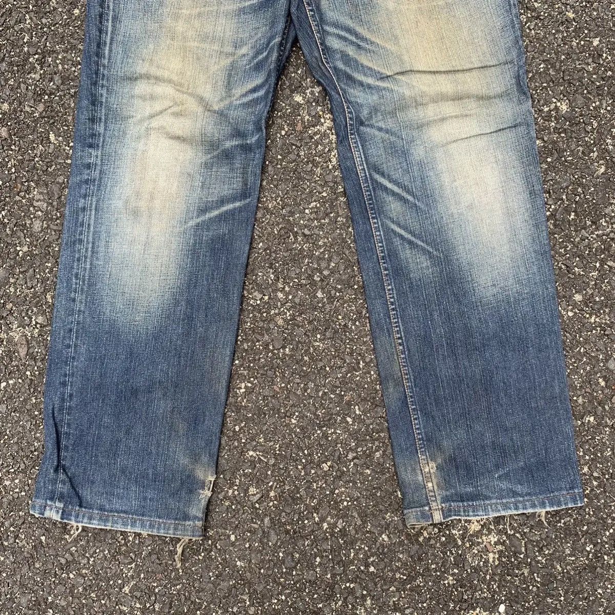 Levi's DISTRESSED DENIM🔥Levi’s 533 Jeans 35x30 Mudwash Faded Pants Size US 35 - 3 Thumbnail
