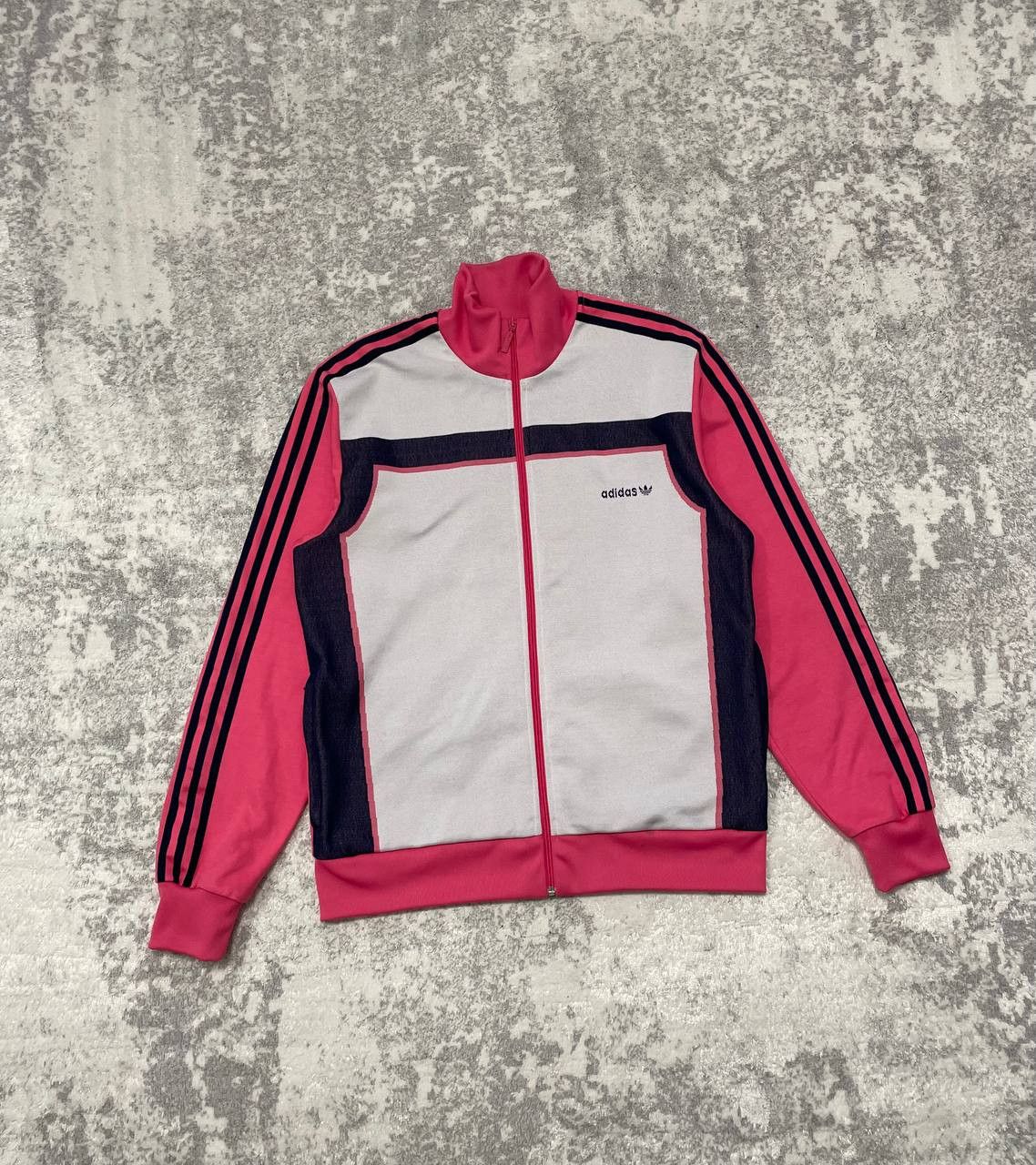 Adidas Adidas Originals Track Jacket Pink Striped Vintage Y2K Size US L / EU 52-54 / 3 - 5 Thumbnail