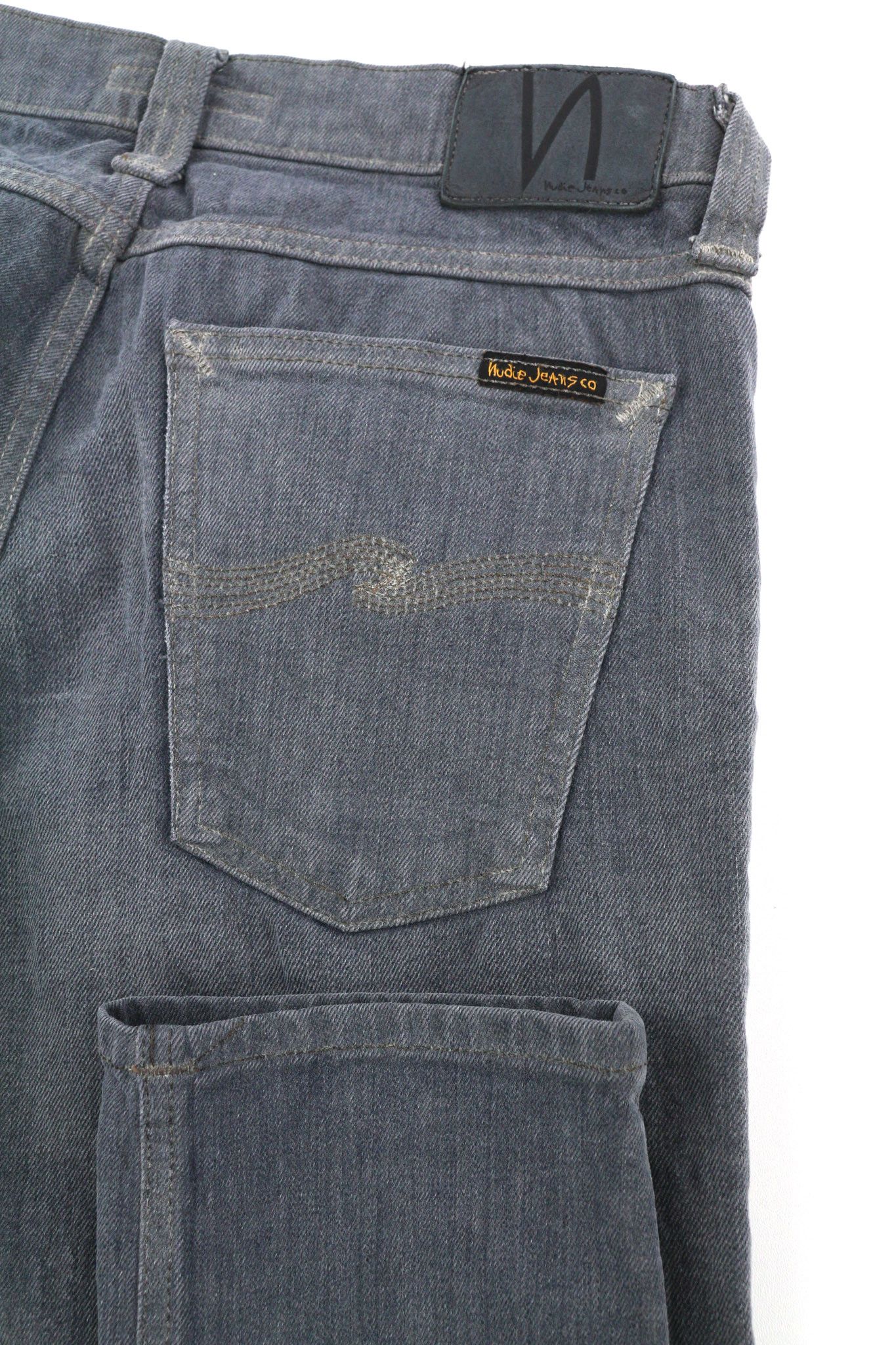 Nudie Jeans TIGHT LONG JOHN W28/L32 Organic Charcoal Jeans 82688 Size US 28 / EU 44 - 5 Thumbnail