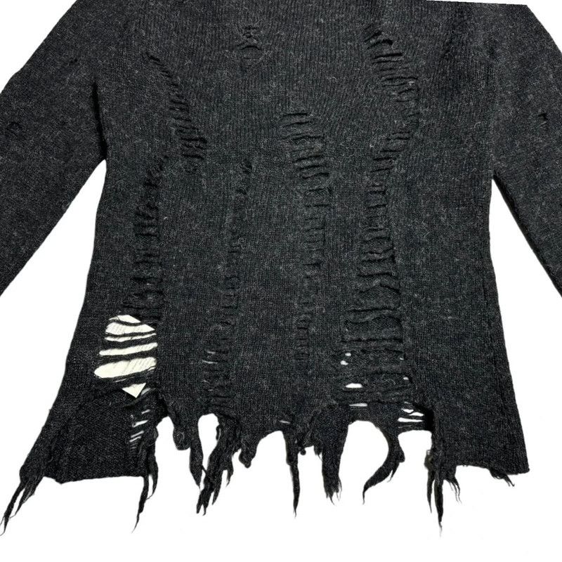 Comme des Garcons × Junya Watanabe Junya Watanabe Comme des garcons Distressed Knit Sweater 03 Size US M / EU 48-50 / 2 - 5 Thumbnail