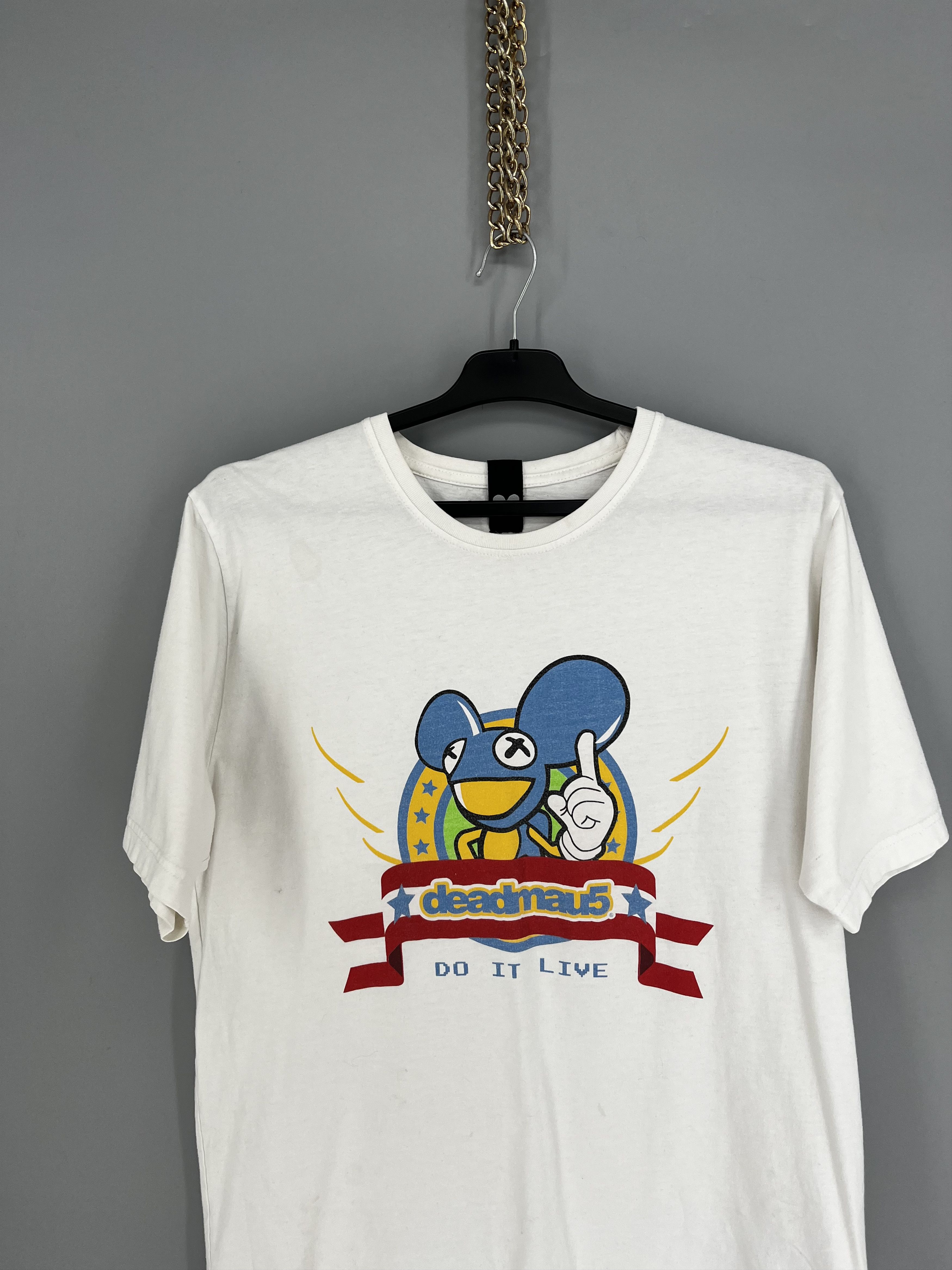 Band Tees Vintage Y2K Deadmau5 AOP Rare Band Music DJ Promo Art Size US L / EU 52-54 / 3 - 6 Thumbnail