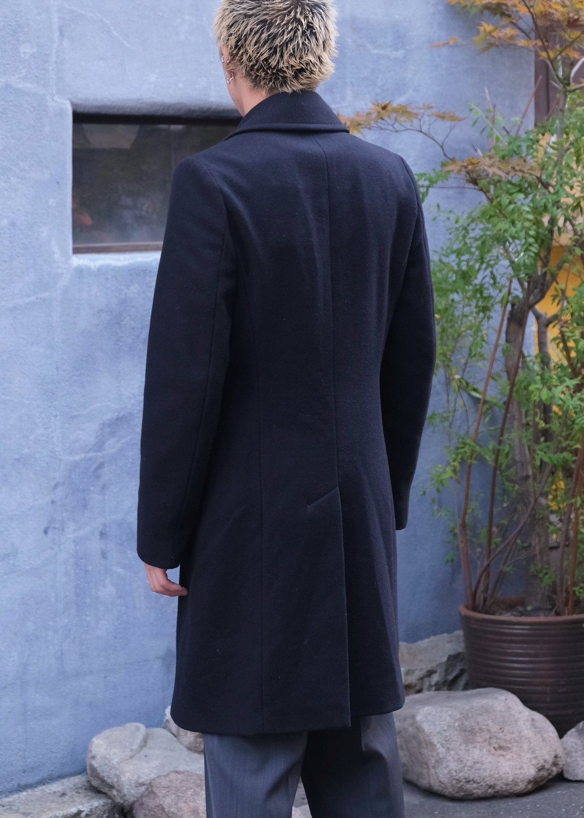 Dirk Bikkembergs Dirk Bikkembergs Double Breasted Chesterfield Wool Coat Size US S / EU 44-46 / 1 - 4 Thumbnail