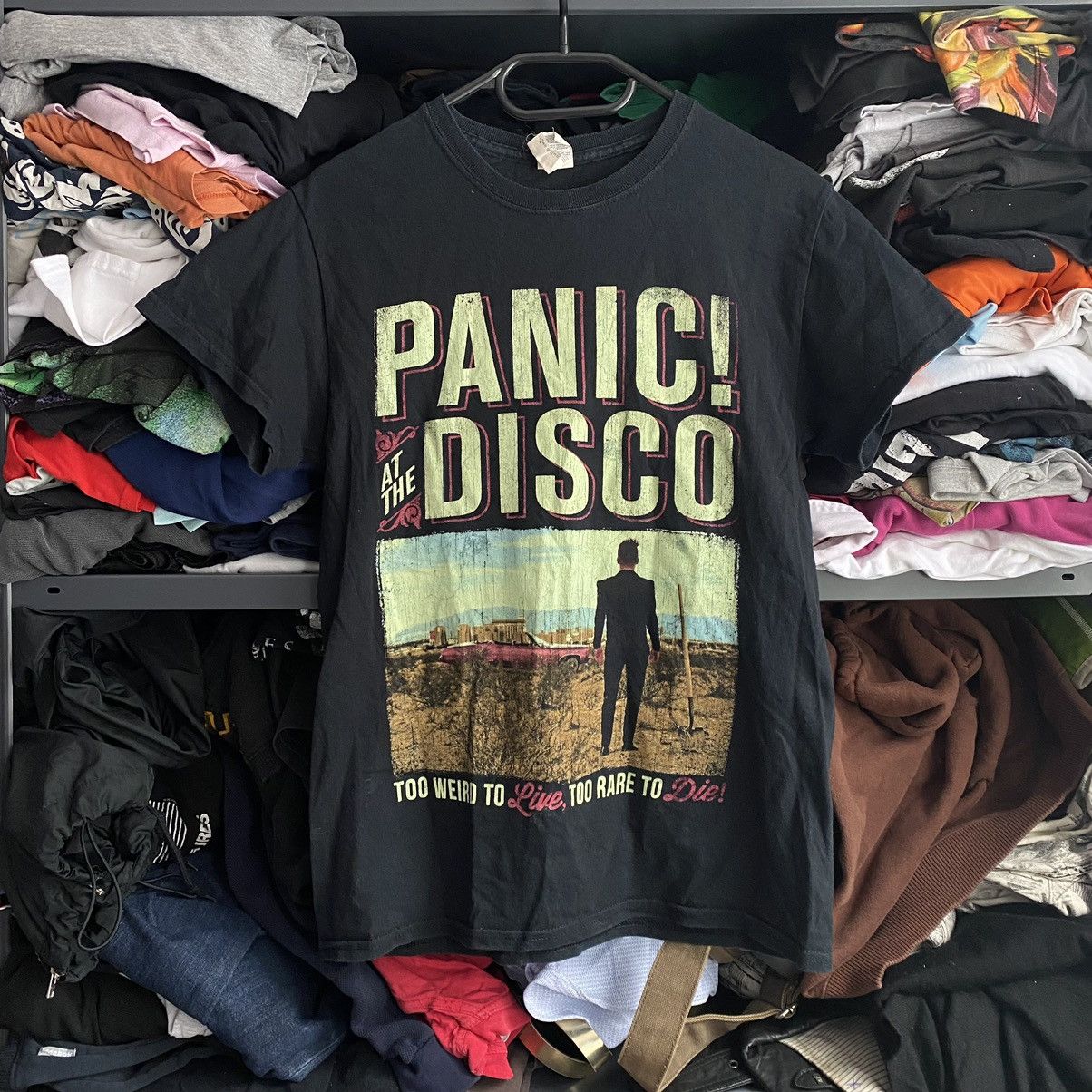 AMAZING PANIC AT THE DISCO BAND BIG LOGO T SHIRT
