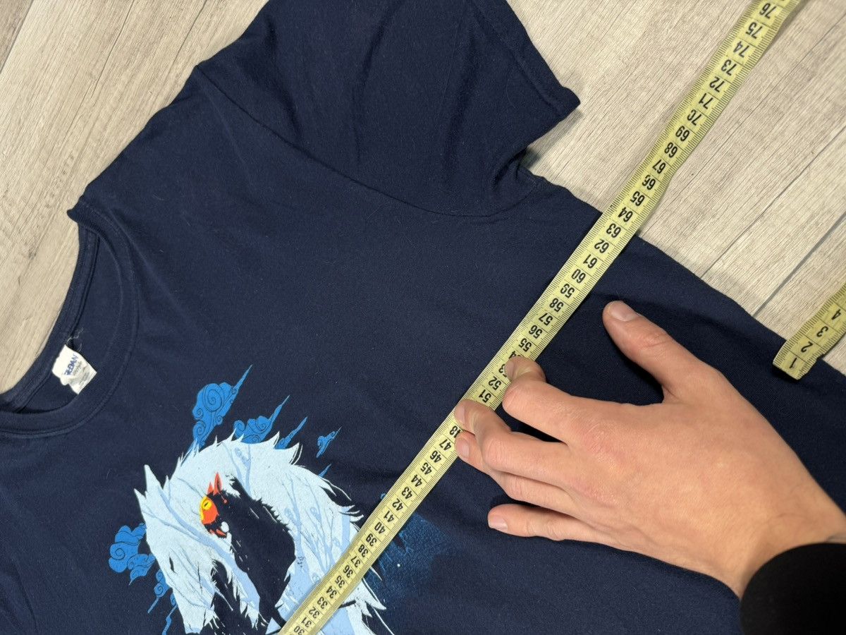 Anime Princess Mononoke 00s Studio Ghibli Vintage Printed Gildan Size US XL / EU 56 / 4 - 5 Thumbnail