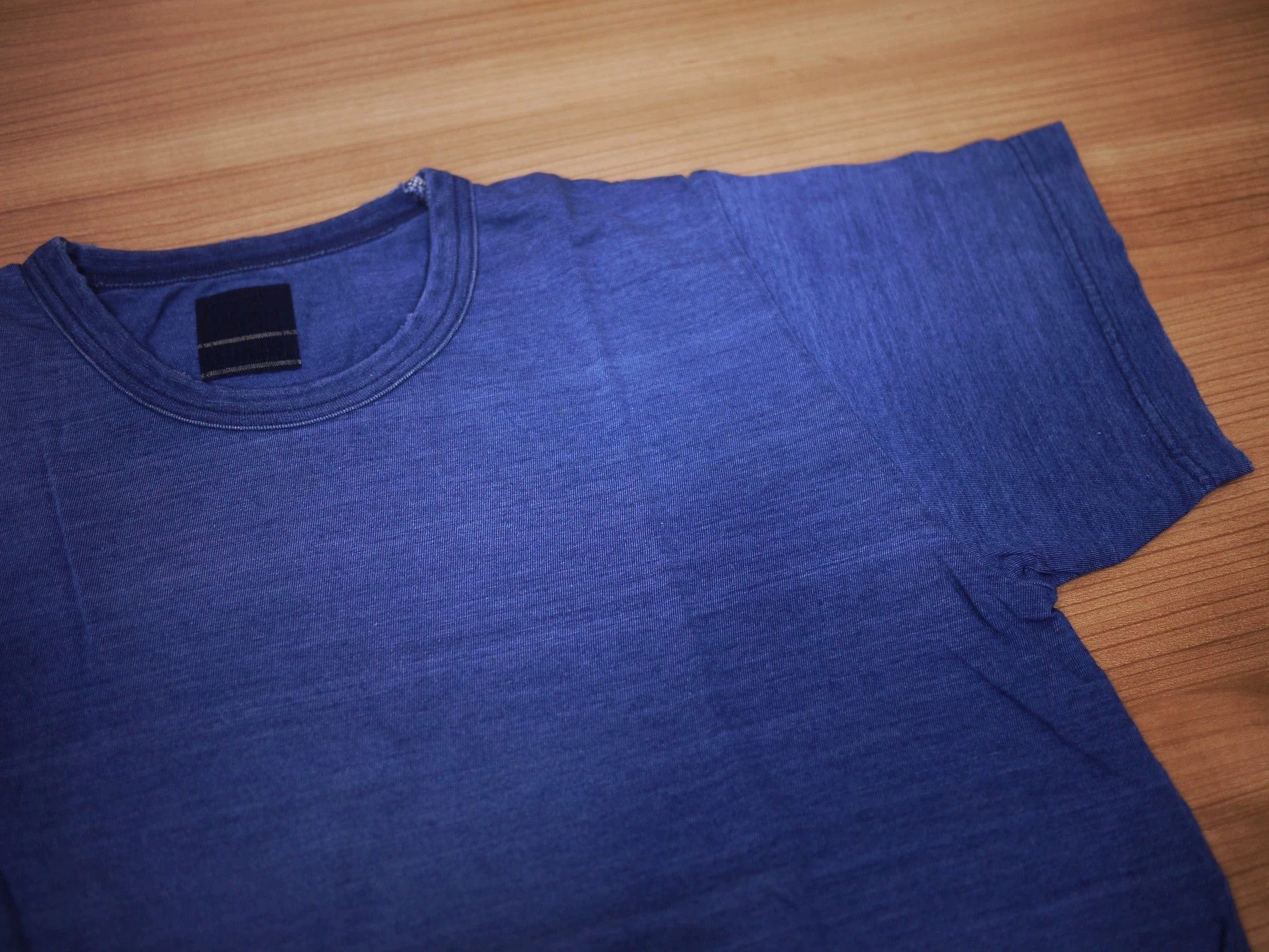 Visvim VISVIM ICT NARROW CREW TEE INDIGO SIZE 5 SLIM FIT Size US XXL / EU 58 / 5 - 3 Thumbnail