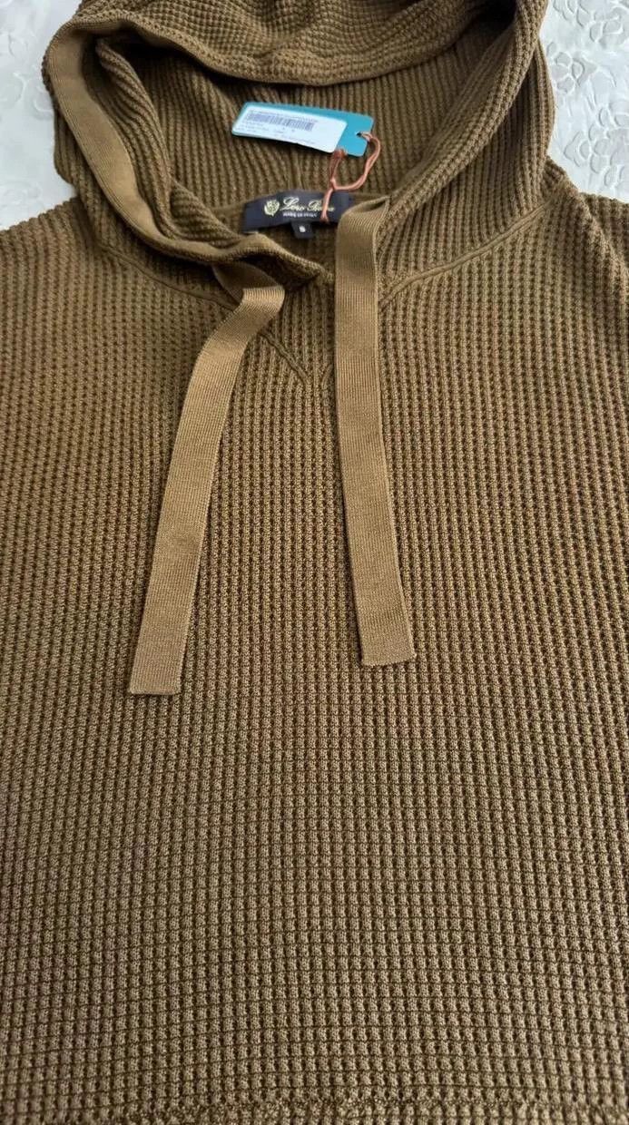 Loro Piana Loro Piana Men's Brown Hooded Sweater Size US S / EU 44-46 / 1 - 4 Thumbnail