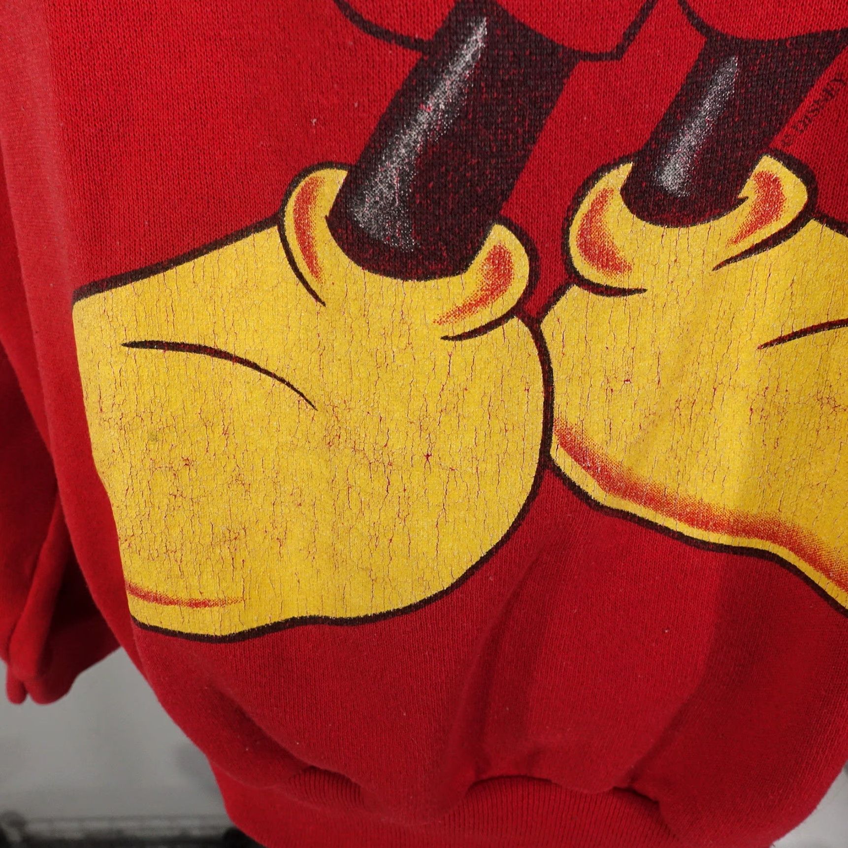 Mickey Unlimited VINTAGE Mickey Unlimited Sweatshirt Crew Neck 90s Red 2XL Unisex Adults Graphic Print Cotton Blend Mens Womens Boys Girls Size US XXL / EU 58 / 5 - 4 Thumbnail