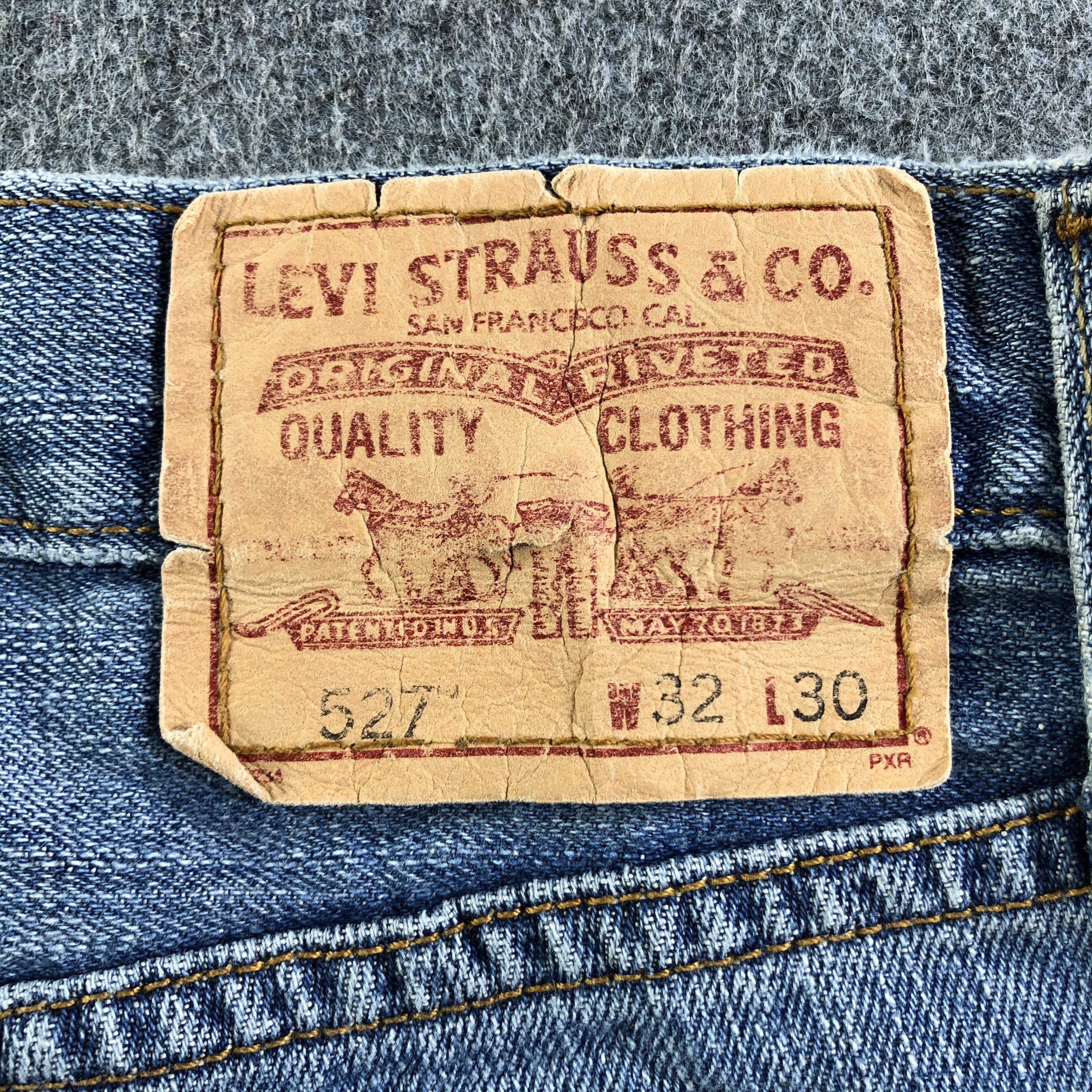 Levi's Vintage Blue Wash Levis 527 Jeans-J3460 Size US 34 / EU 50 - 5 Thumbnail