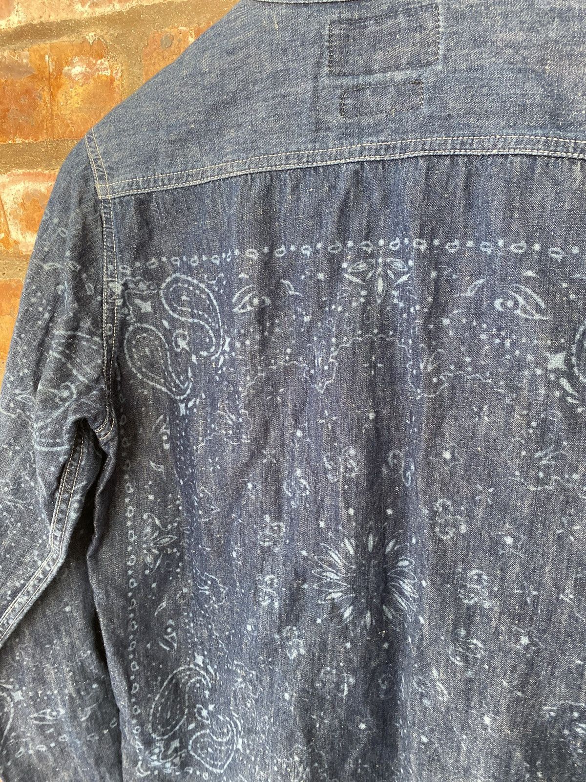 NANO universe × Number (N)ine Let is Ride X Lee X Nano Universe laser paisley print Size US S / EU 44-46 / 1 - 12 Thumbnail