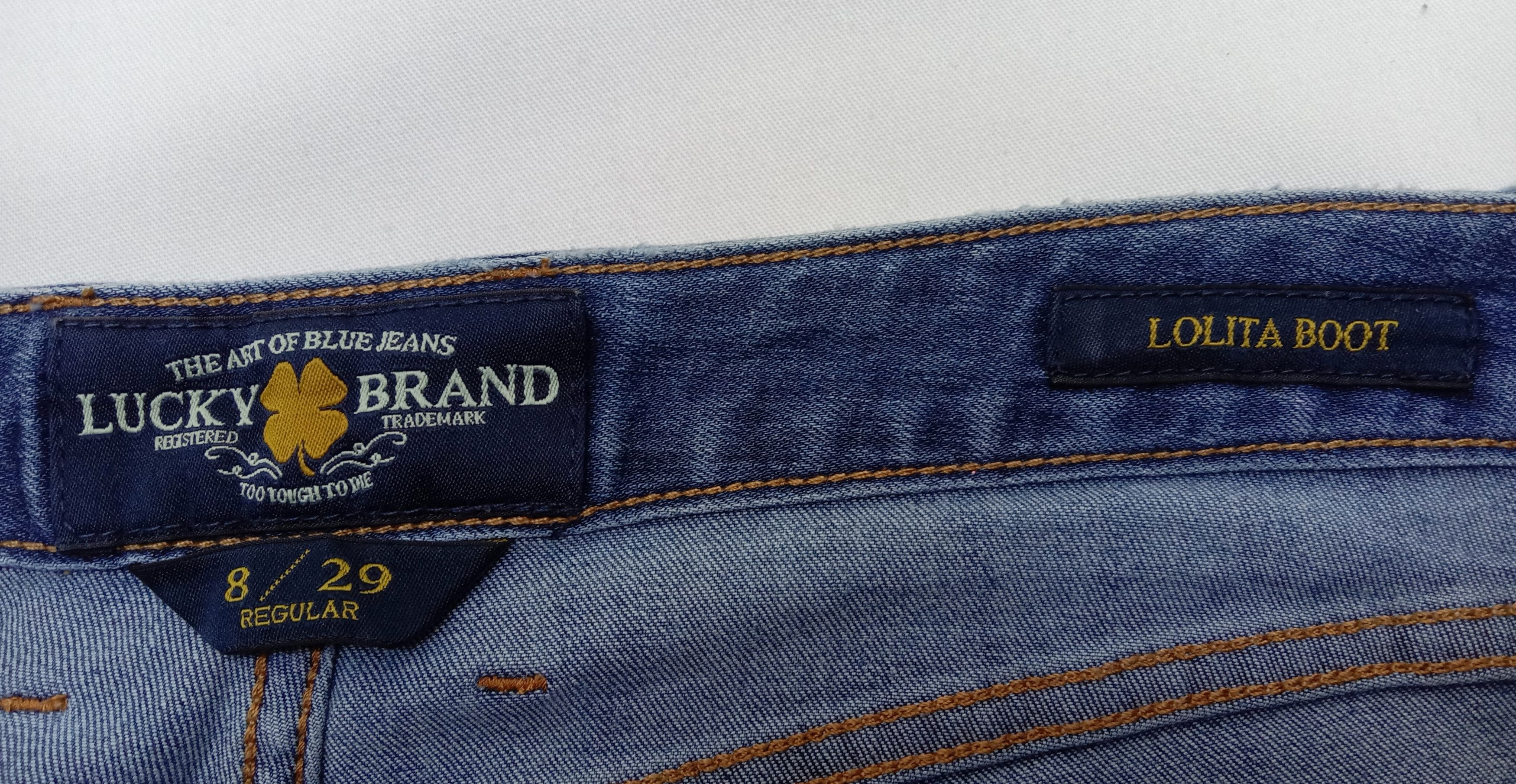 Lucky Brand Vintage Lucky Brand Flare Jeans Boot Cut Denim Size 32" / US 10 / IT 46 - 11 Thumbnail