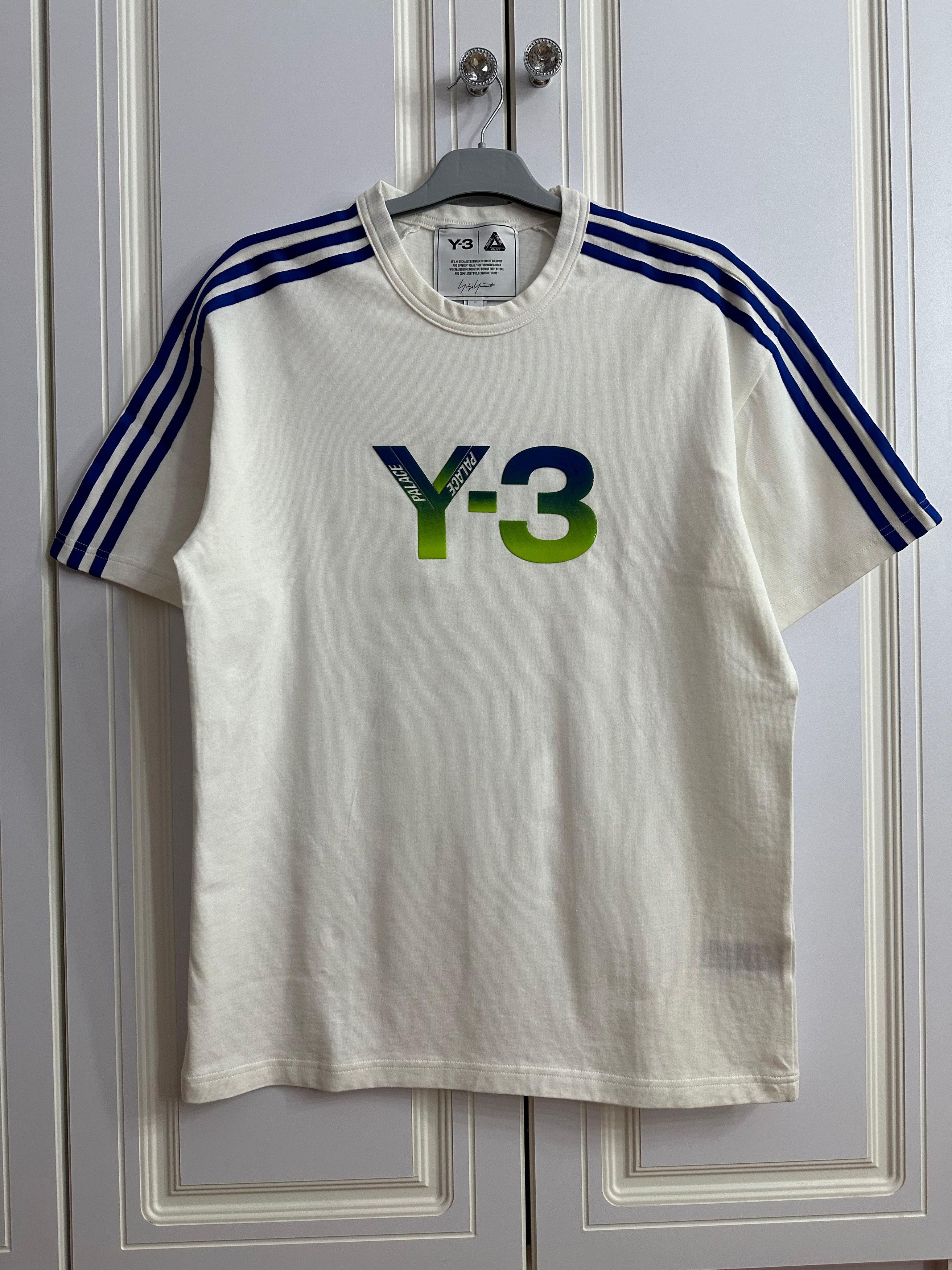 Palace × Y-3 CC000013 T-Shirts in White Size US M / EU 48-50 / 2 - 1 Thumbnail