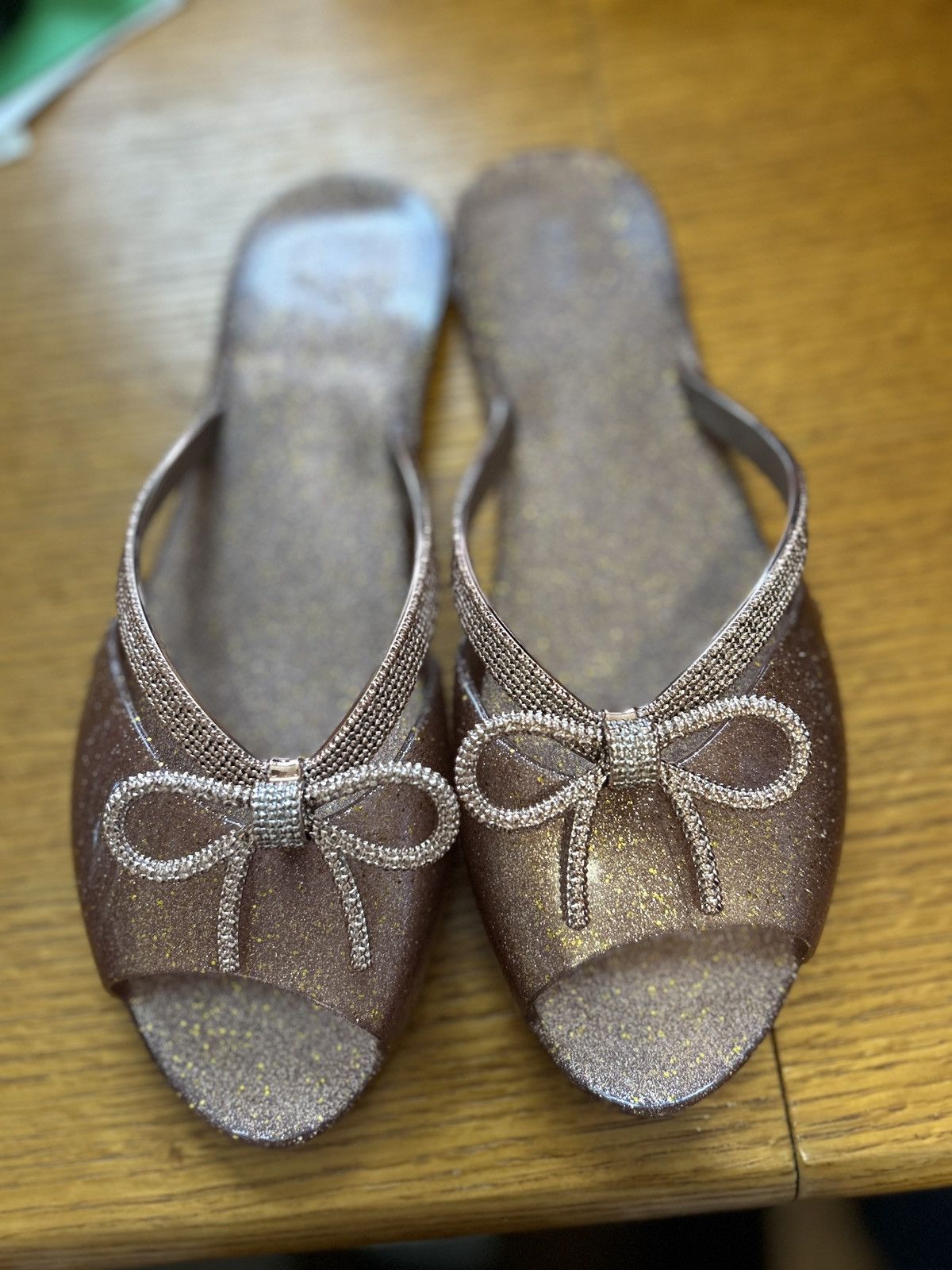 Melissa Melissa glitter jelly slides size 8 Size US 8 / IT 38 - 1 Thumbnail
