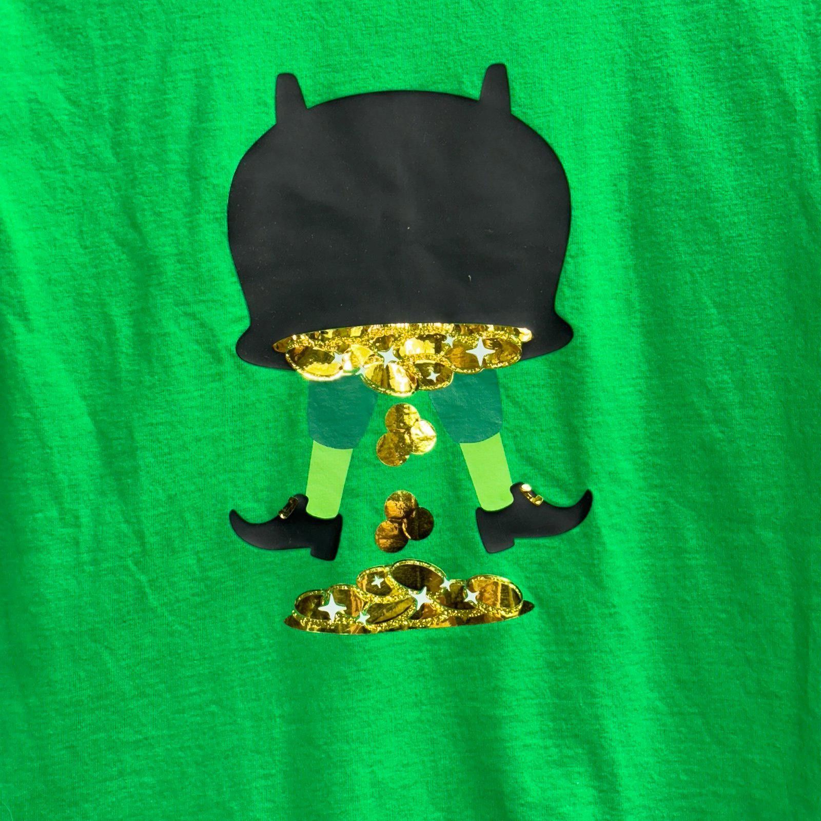 Fruit Of The Loom Fruit of the Loom Green T-Shirt -Pot of Gold Size L 10/12 Size US L / EU 52-54 / 3 - 2 Thumbnail