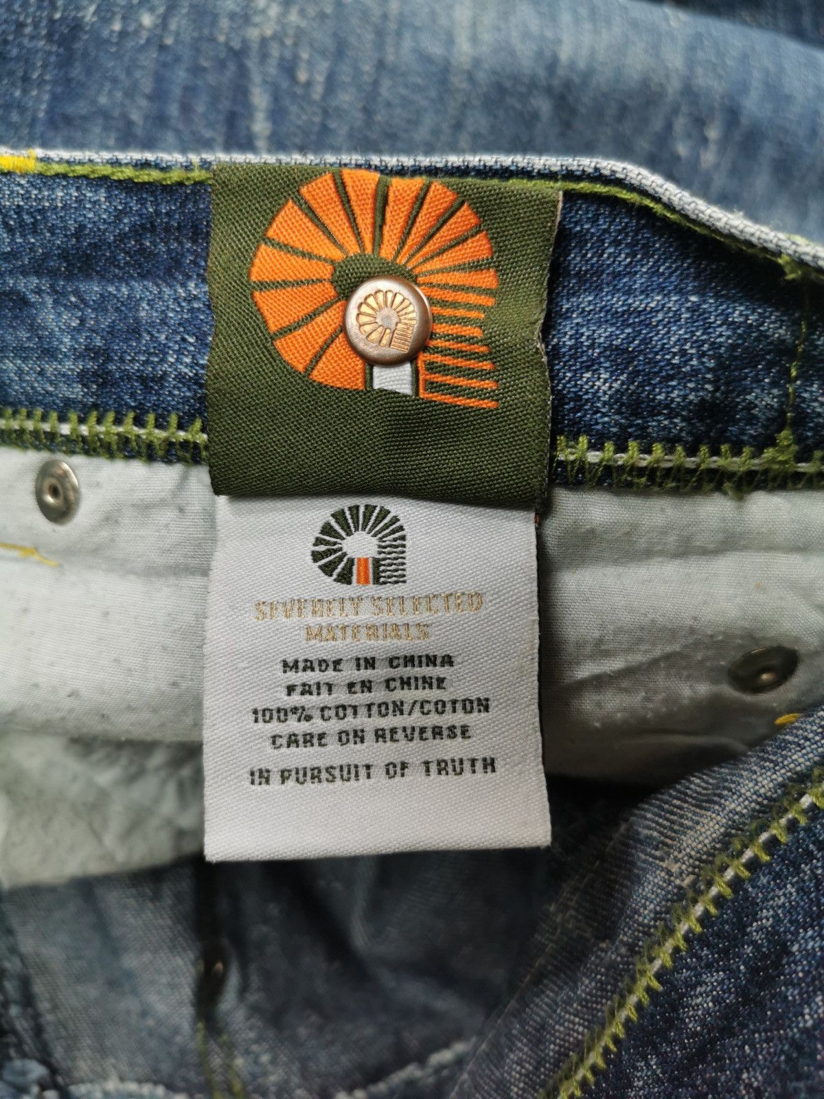 Akademiks Akademiks Safety Product Baggy Jeans Looklike Jnco Size US 32 / EU 48 - 13 Thumbnail