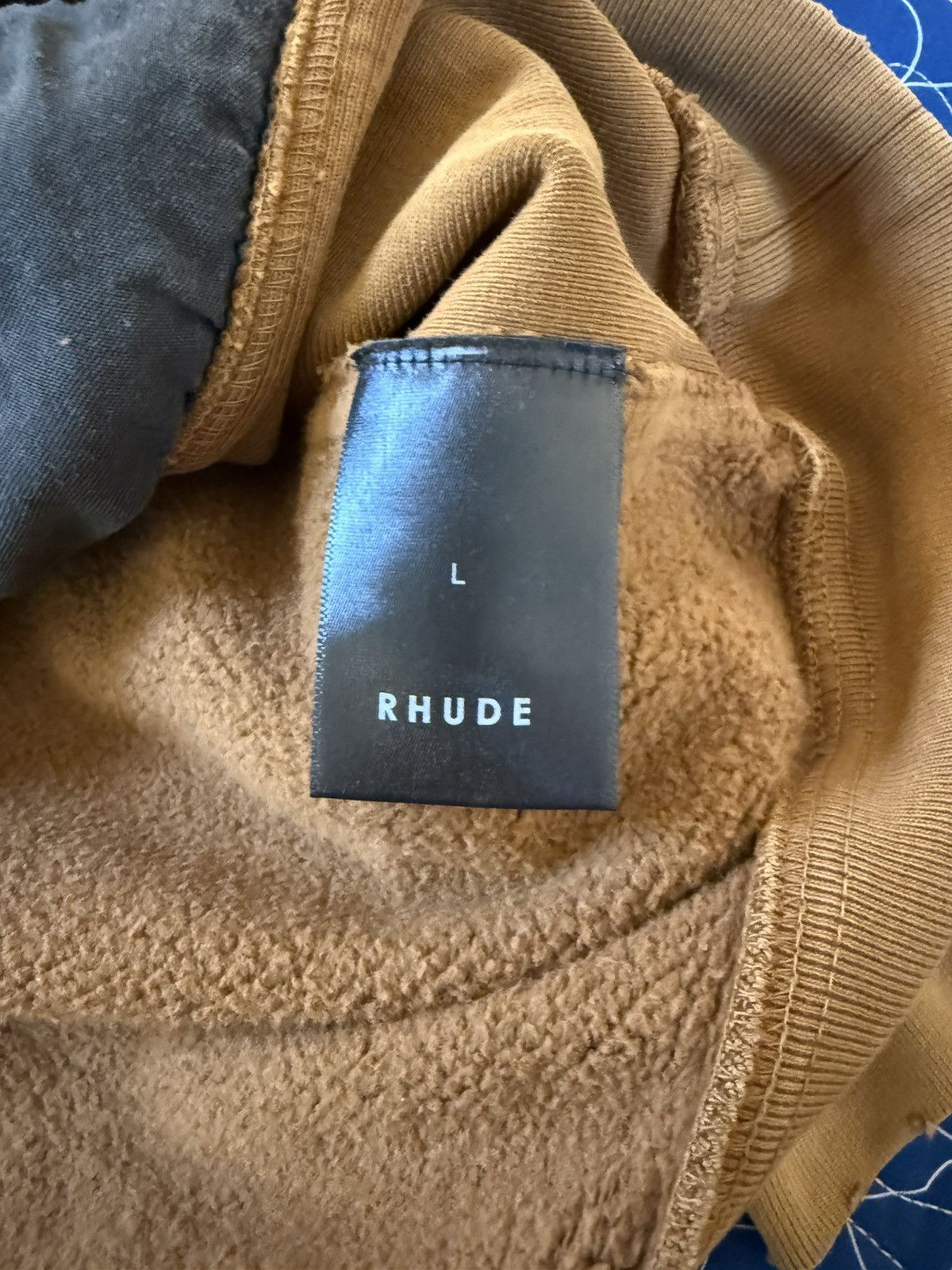 Rhude Rhude-L Crewneck Sundry Camel Size US L / EU 52-54 / 3 - 4 Thumbnail