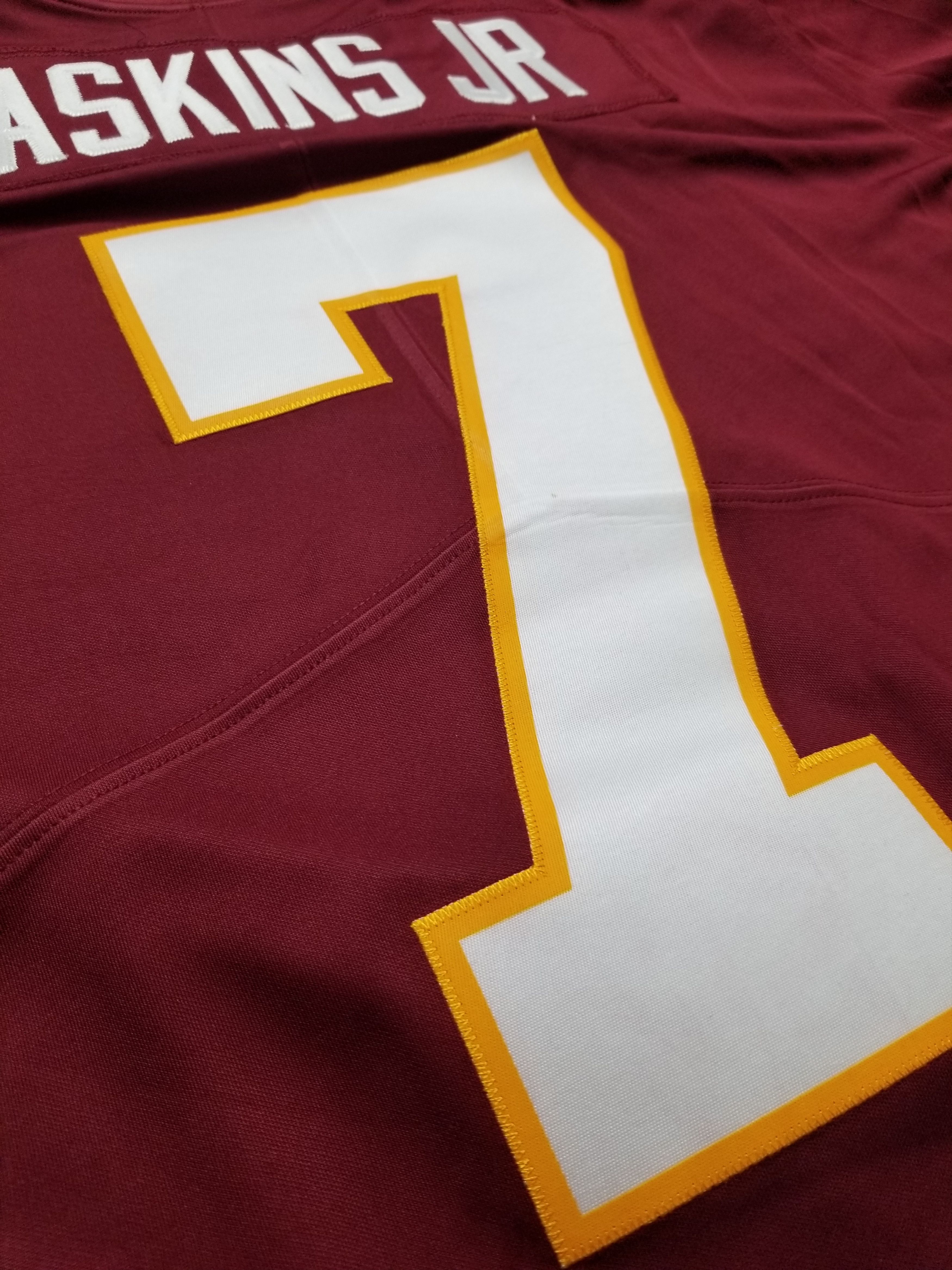 Nike Dwayne Haskins #7 Washington Redskins Limited Sewn Jersey Size US L / EU 52-54 / 3 - 5 Thumbnail