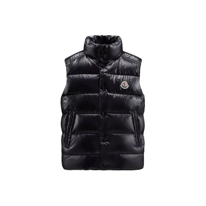 Moncler Moncler Kids Black Puffer Vest with Badge Size US L / EU 52-54 / 3 - 1 Thumbnail