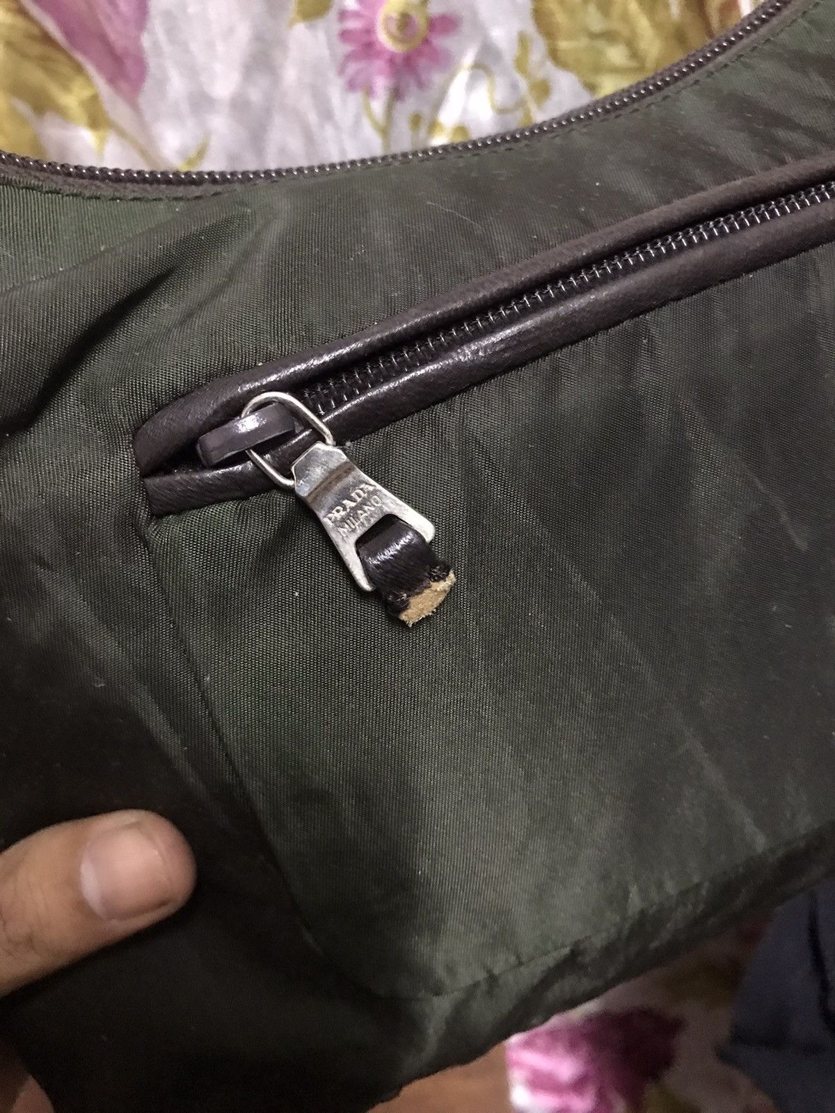 Prada Authentic Prada Tape Shoulder Hobo Size ONE SIZE - 8 Thumbnail