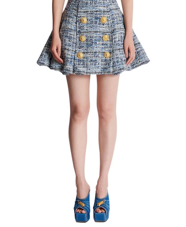 Balmain Miniskirt Size 26" / US 2 / IT 38 - 1 Thumbnail