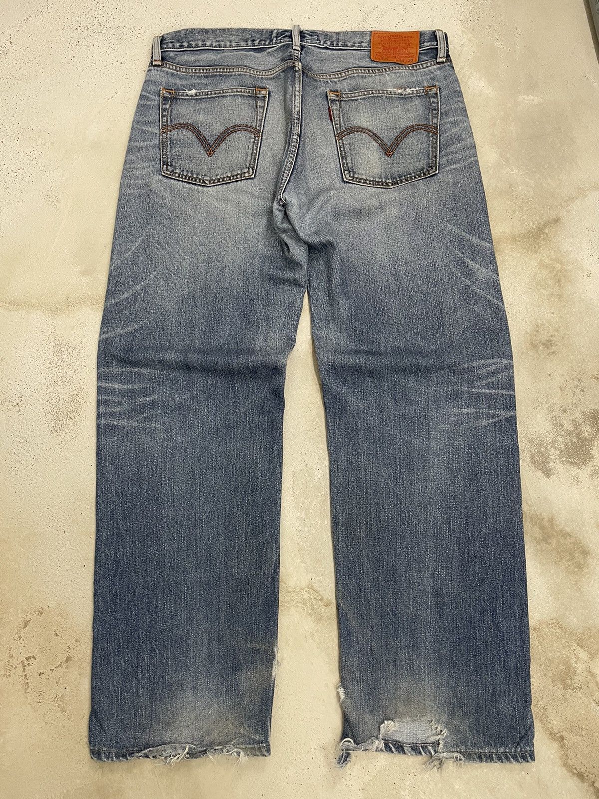 Levi's Levis 503 Classic Levi’s 00’s Production Distressed Denim Size US 37 - 14 Thumbnail