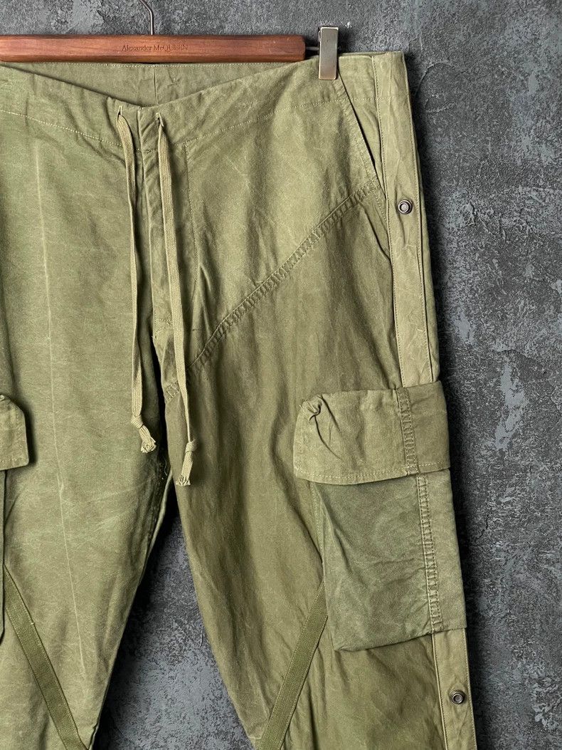 Greg Lauren greg laurenGreen pocket pure cotton work pants 2505-Nextarr Size US 38 / EU 54 - 3 Thumbnail