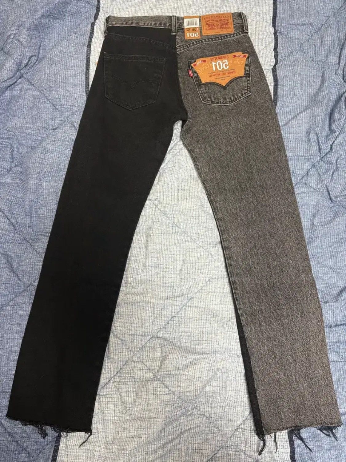 Levi's × Vetements Vetements x Levi’s Rework Denim Jeans Size 29" - 2 Thumbnail