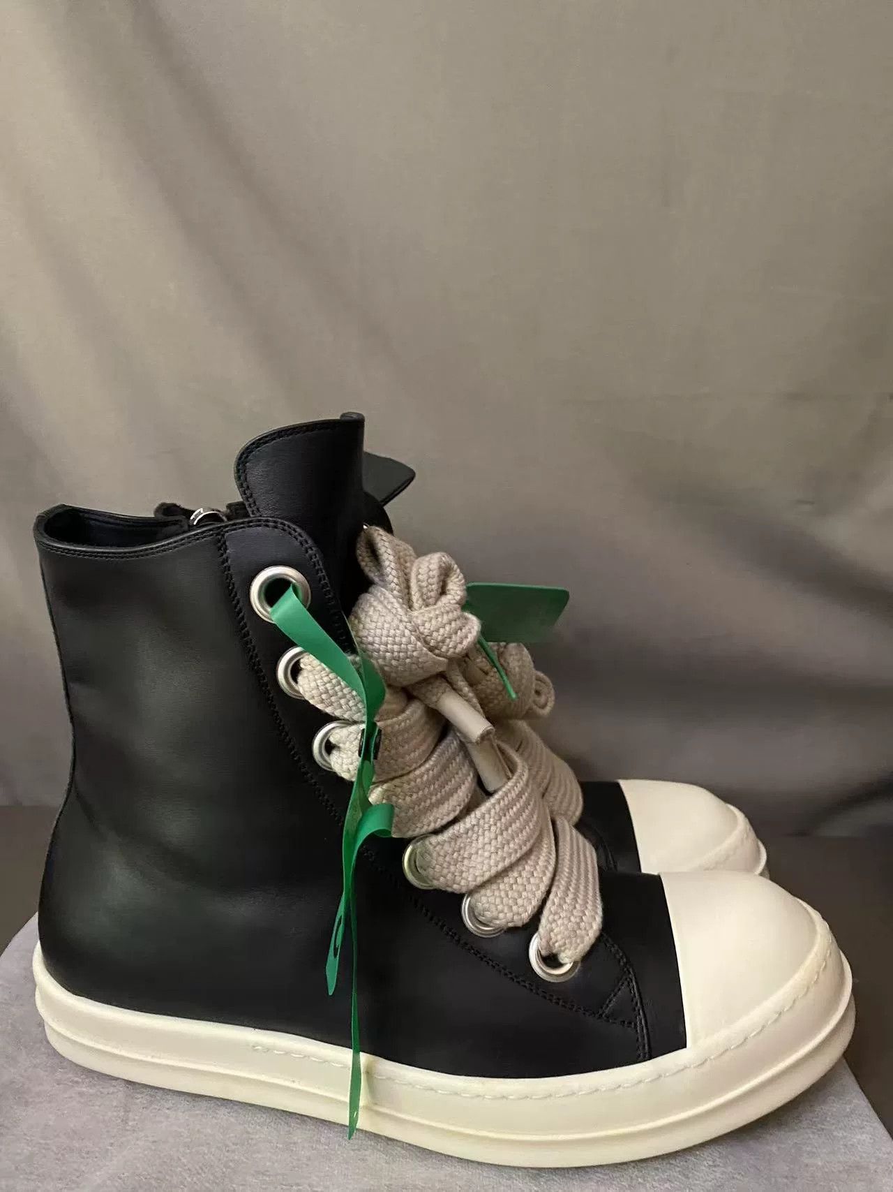 Rick Owens Rick Owens Hitop Sneakers 45 Men Size US 11.5 / EU 44-45 - 1 Thumbnail