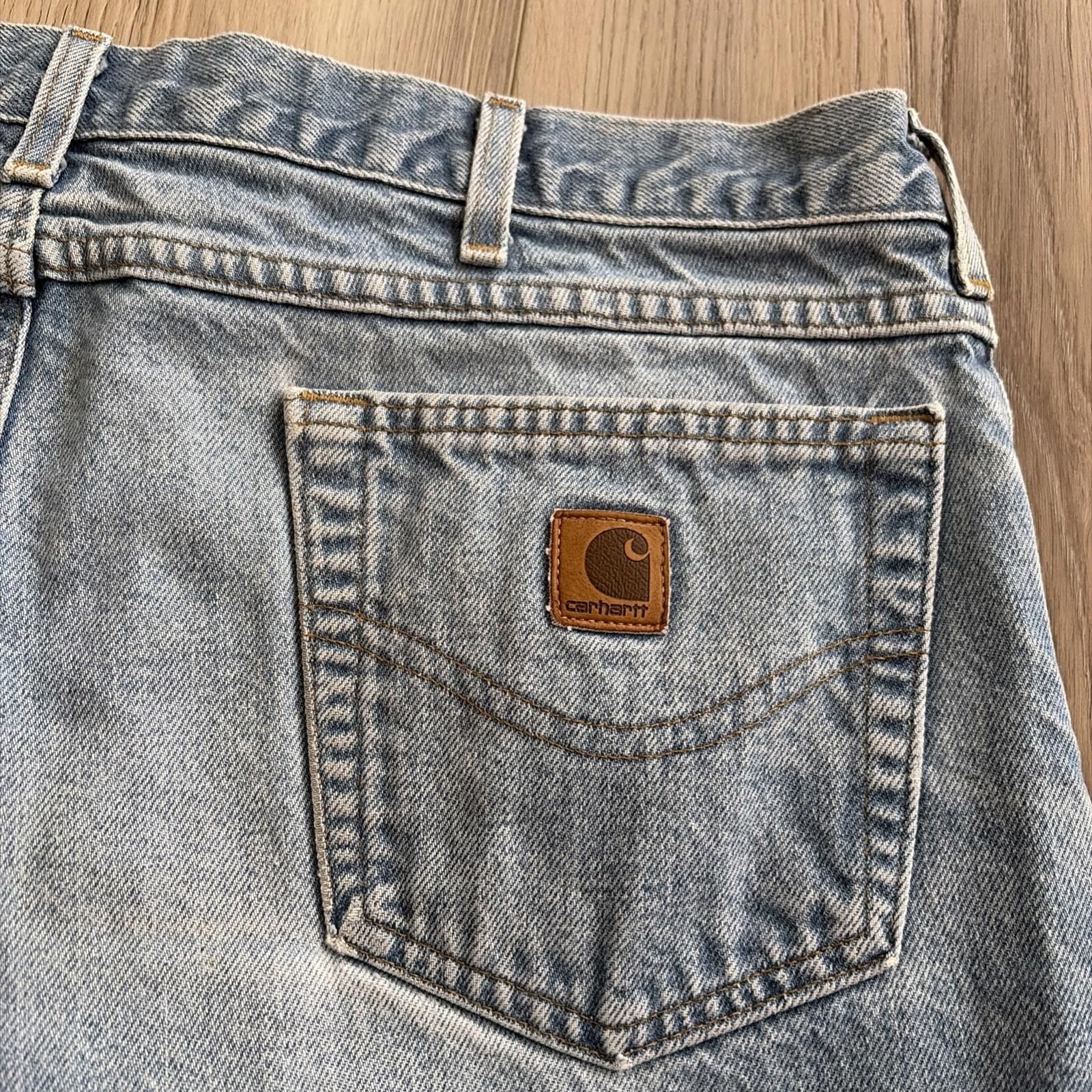 Carhartt Carhartt Dungaree Fit Carpenter Jeans Men Size 38x30 Vintage Size US 38 / EU 54 - 6 Thumbnail