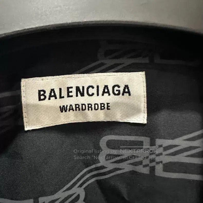 Balenciaga Balenciaga All-Over Printed Short Sleeve Shirt Size XXS / US 00 / IT 34 - 5 Thumbnail