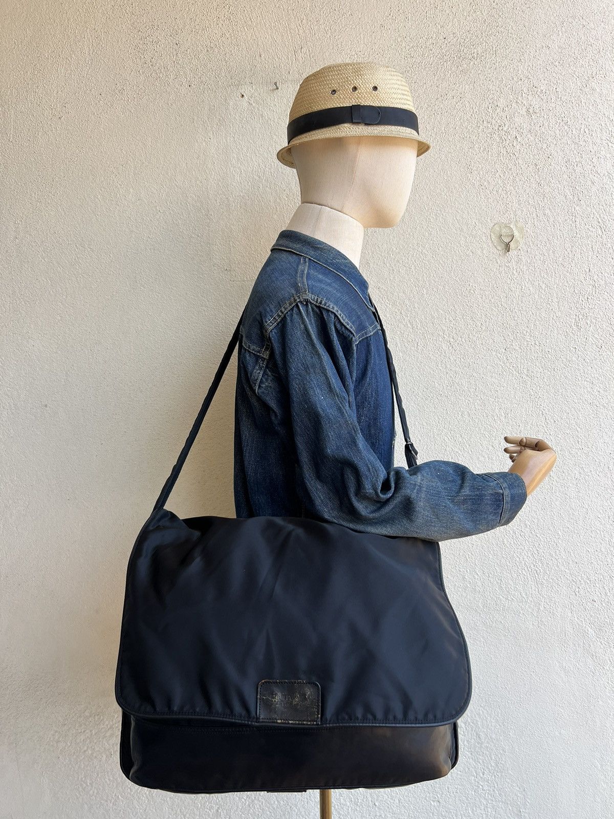 Yohji Yamamoto Vintage 90s Yohji Yamamoto Y’saccs Pour Homme Huge Bag Size ONE SIZE - 2 Thumbnail
