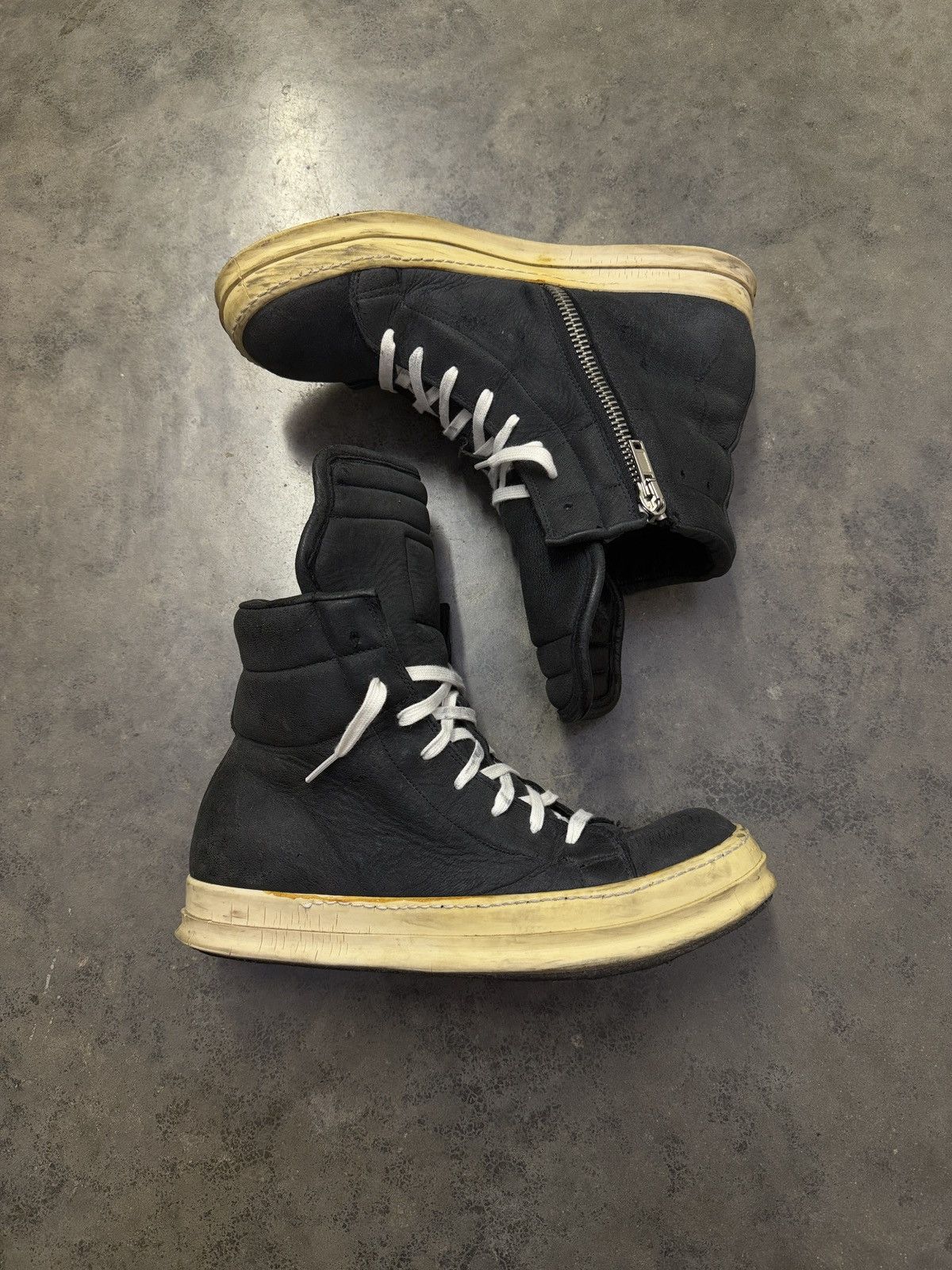 Rick Owens Rick Owens SS07 ‘Drake’ Minimalist Dunks Size US 9 / EU 42 - 3 Thumbnail