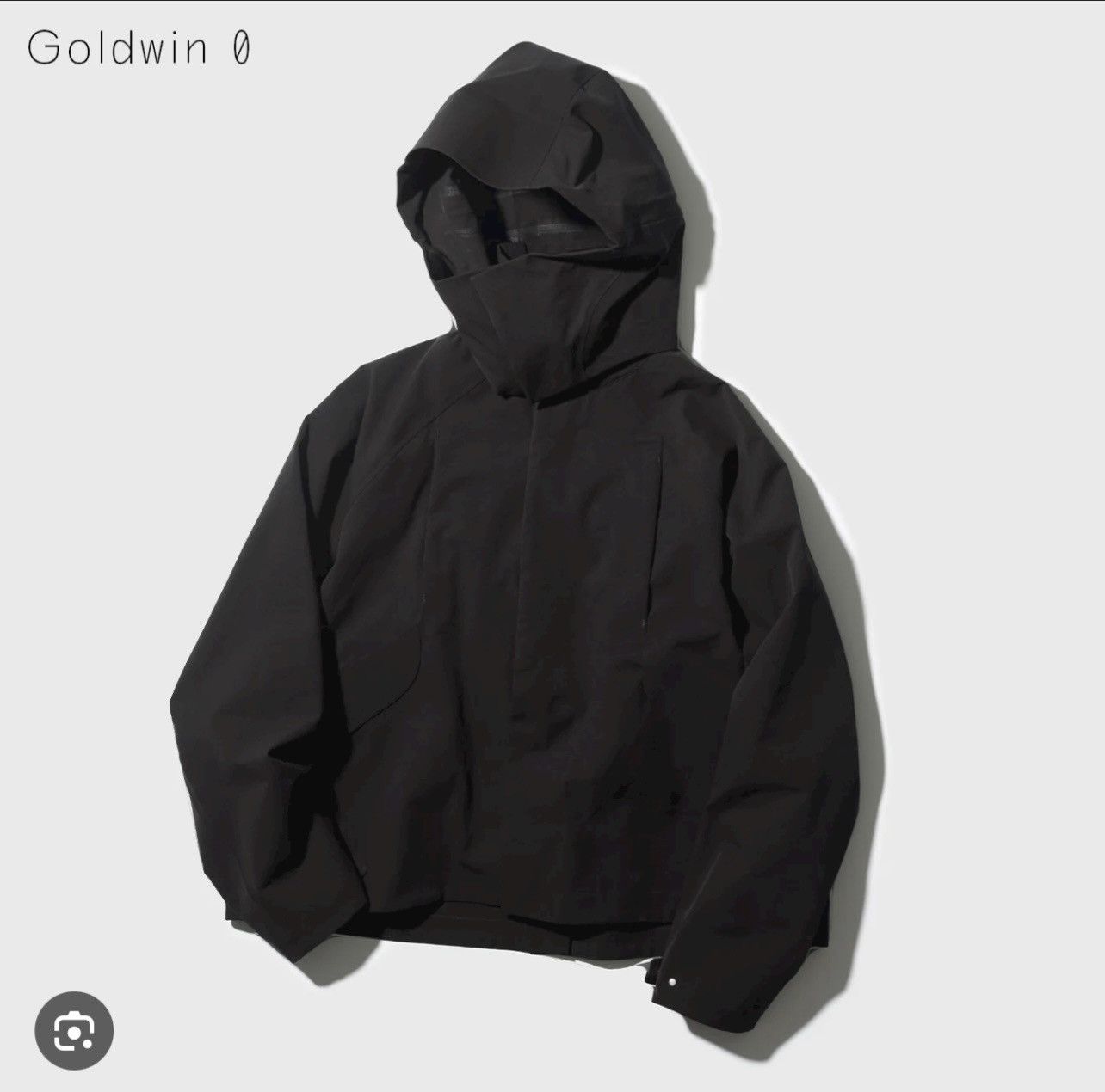 Goldwin GOLDWIN 0 double Cloth Hooded Coach Jacket Black | Grailed