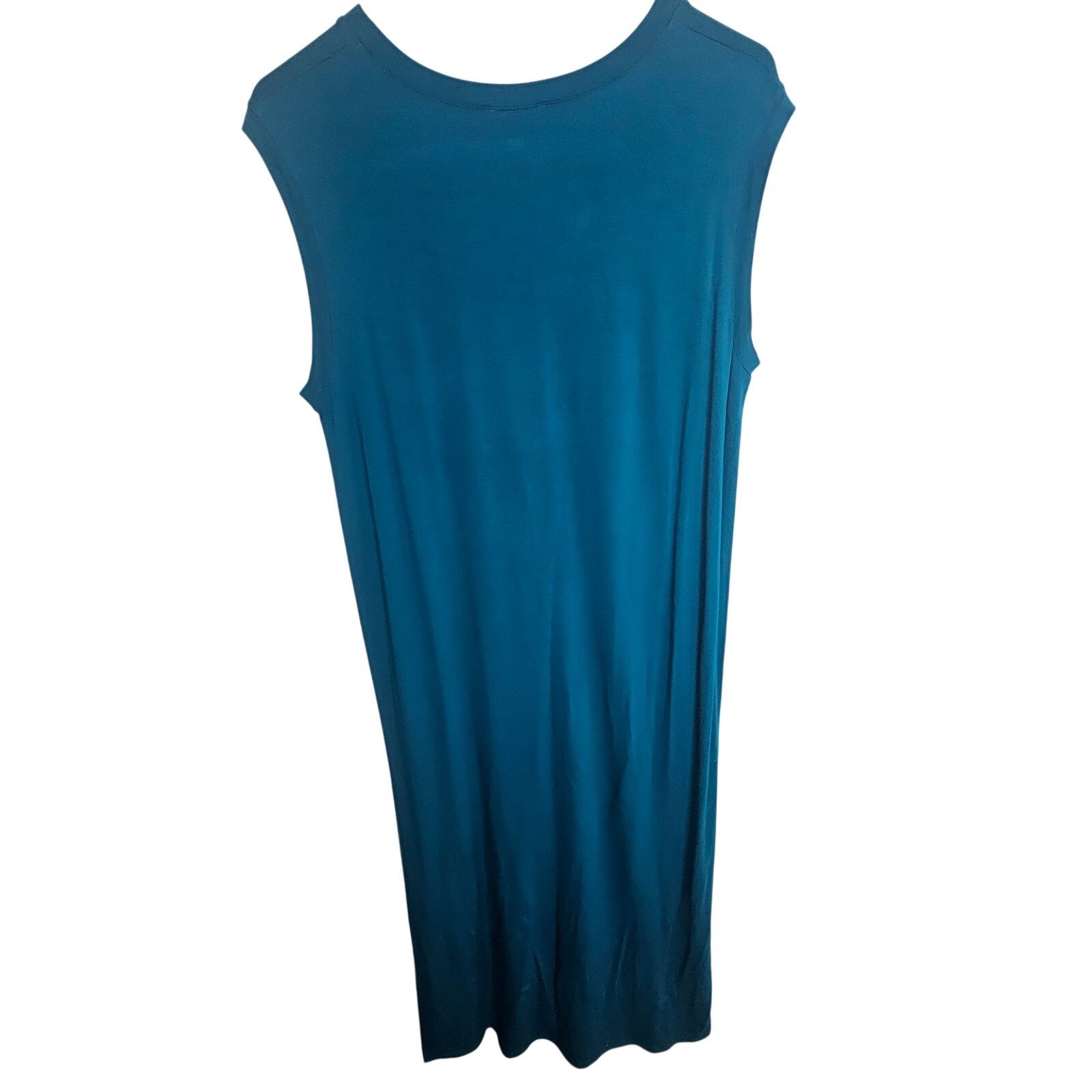 Eileen Fisher Eileen Fisher Womens Midi Dress Size S Stretch Minimalist Size S / US 4 / IT 40 - 8 Thumbnail