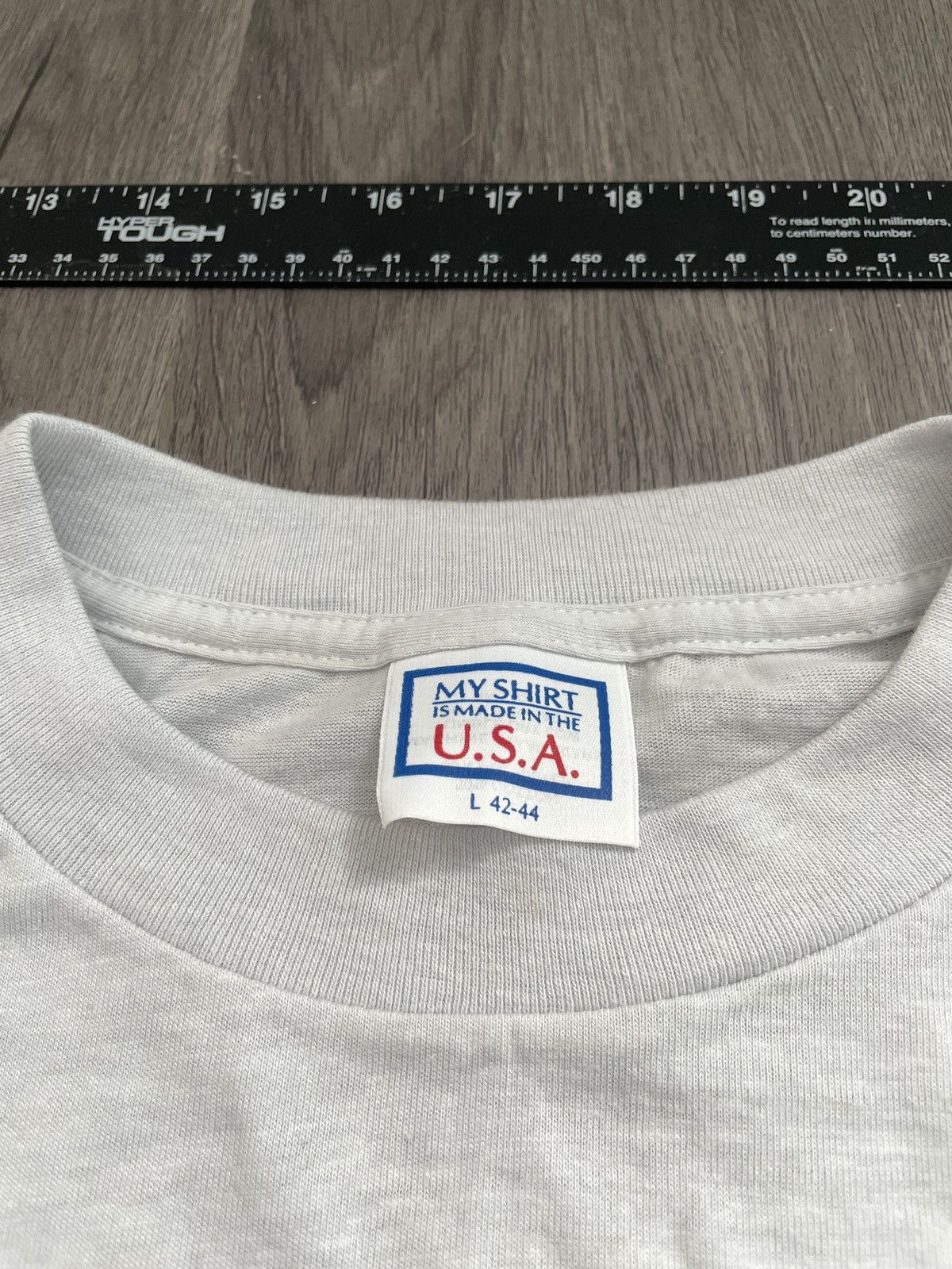 Vintage Vintage 90’s Military USA “Care Package” T-Shirt (Sz. L) Size US L / EU 52-54 / 3 - 3 Thumbnail